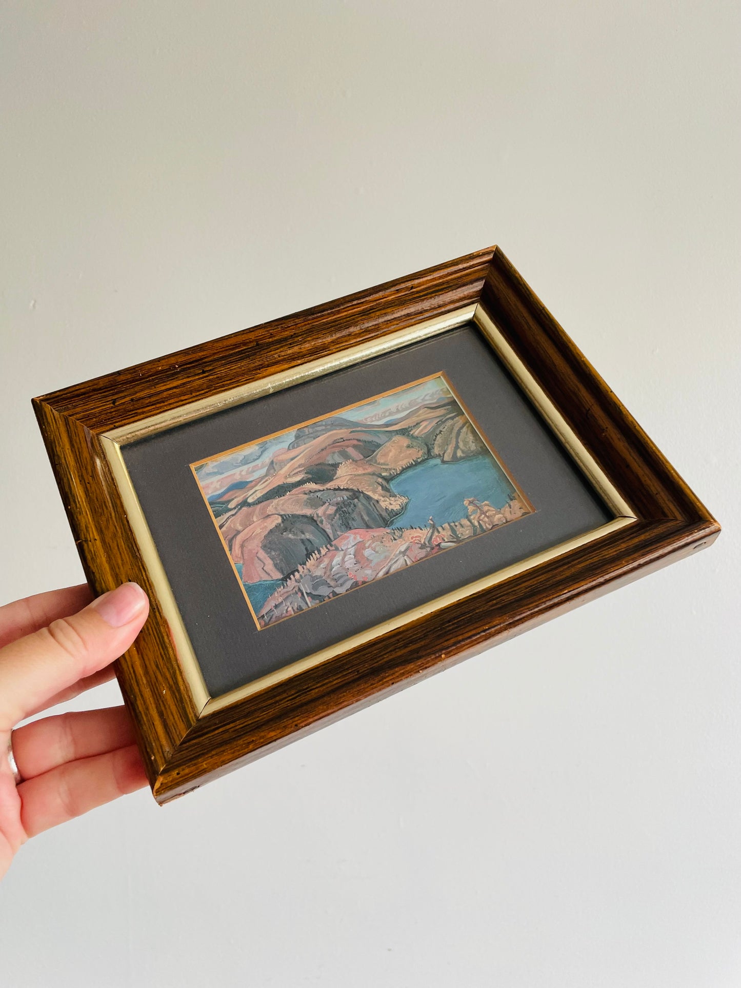 Framed Arthur Lismer Print - October on the North Shore of Lake Superior - The Group of Seven