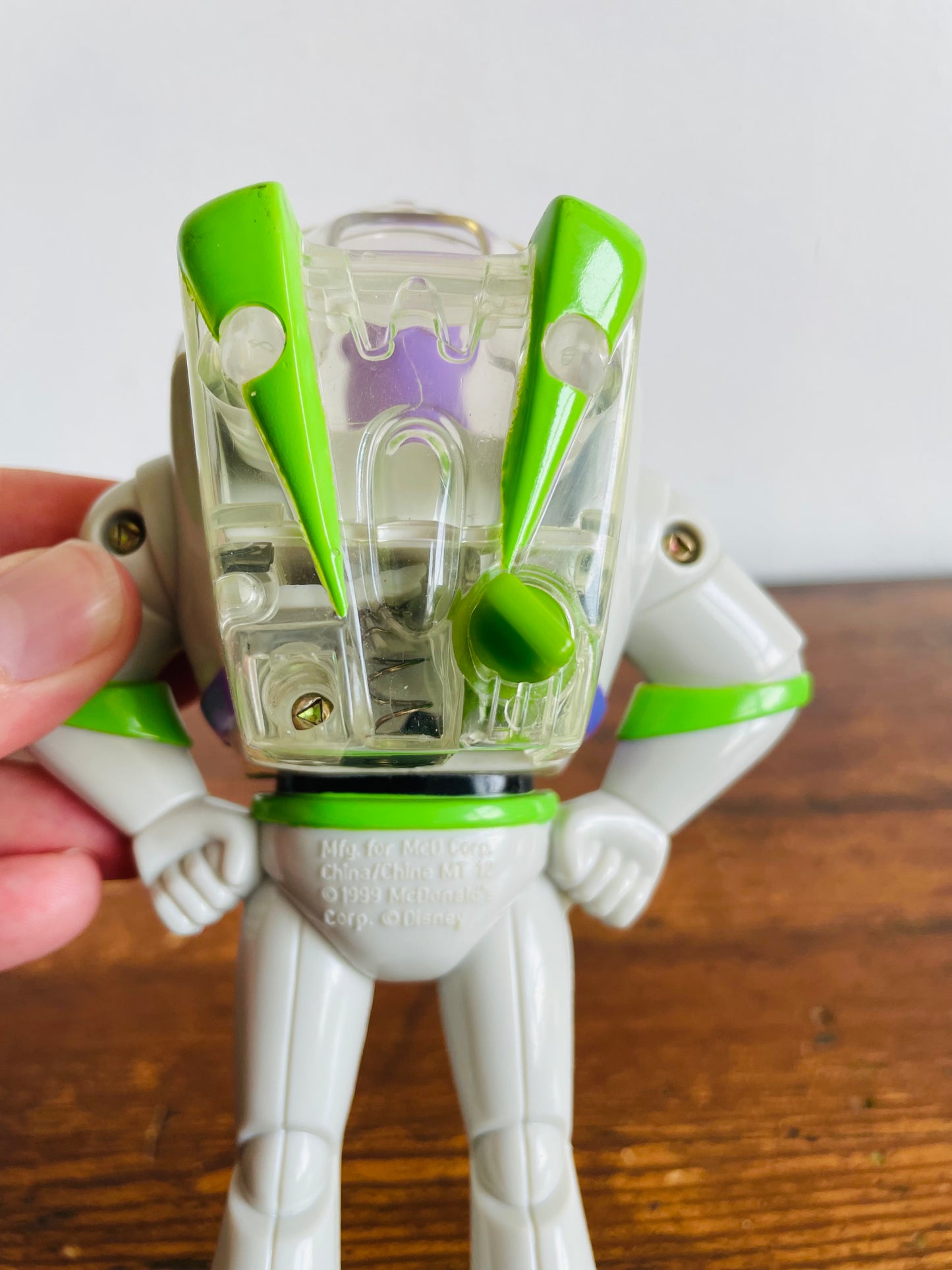 1999 McDonalds Disney Pixar Toy Story 2 Buzz Lightyear Action Figure Toy Candy Dispenser