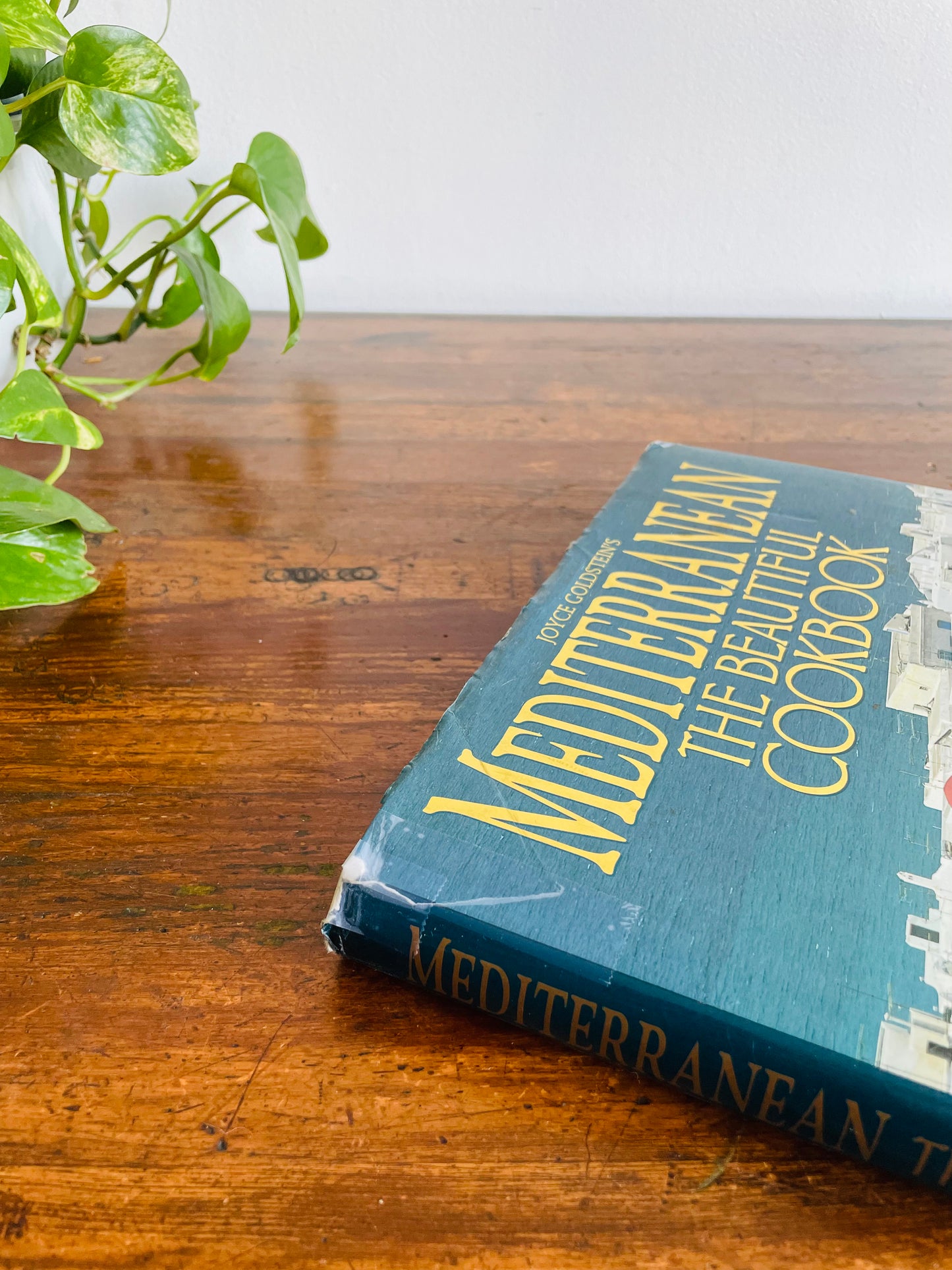 Joyce Goldstein's Mediterranean: The Beautiful Cookbook - Giant Hardcover Book with Photos (1994)