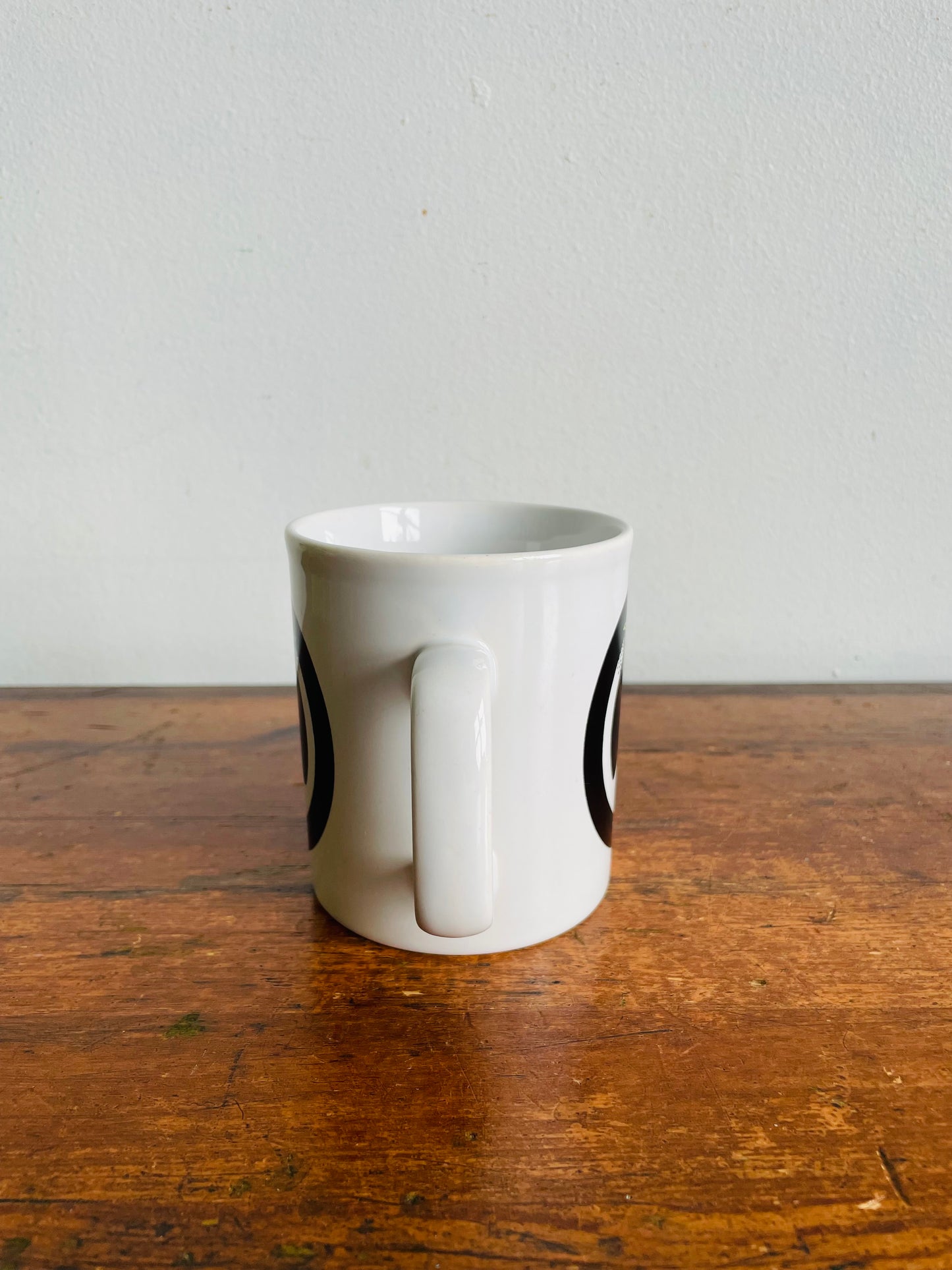 Vintage Kilncraft Peace Sign & Daffodil Flower Mug - Staffordshire England