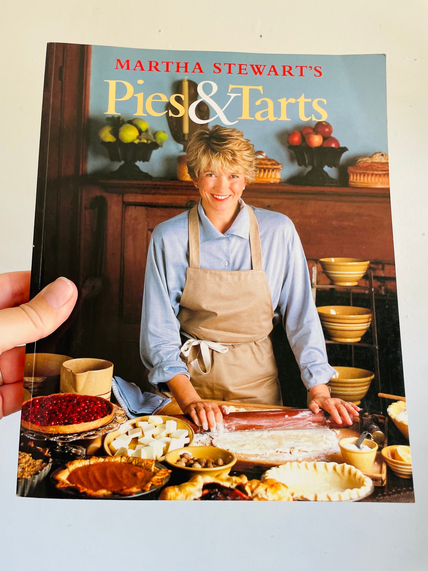 Vintage Martha Stewart's Pies & Tarts Softcover Recipe Book (1985)