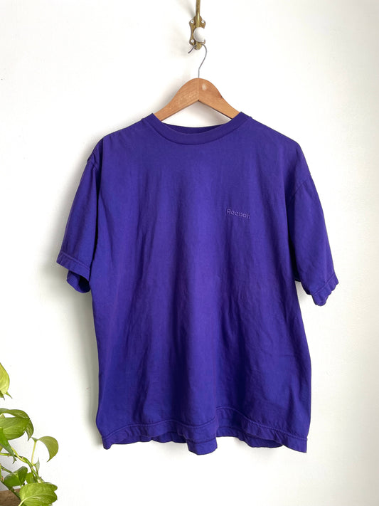 Reebok Vibrant Purple Super Soft Cotton T-Shirt