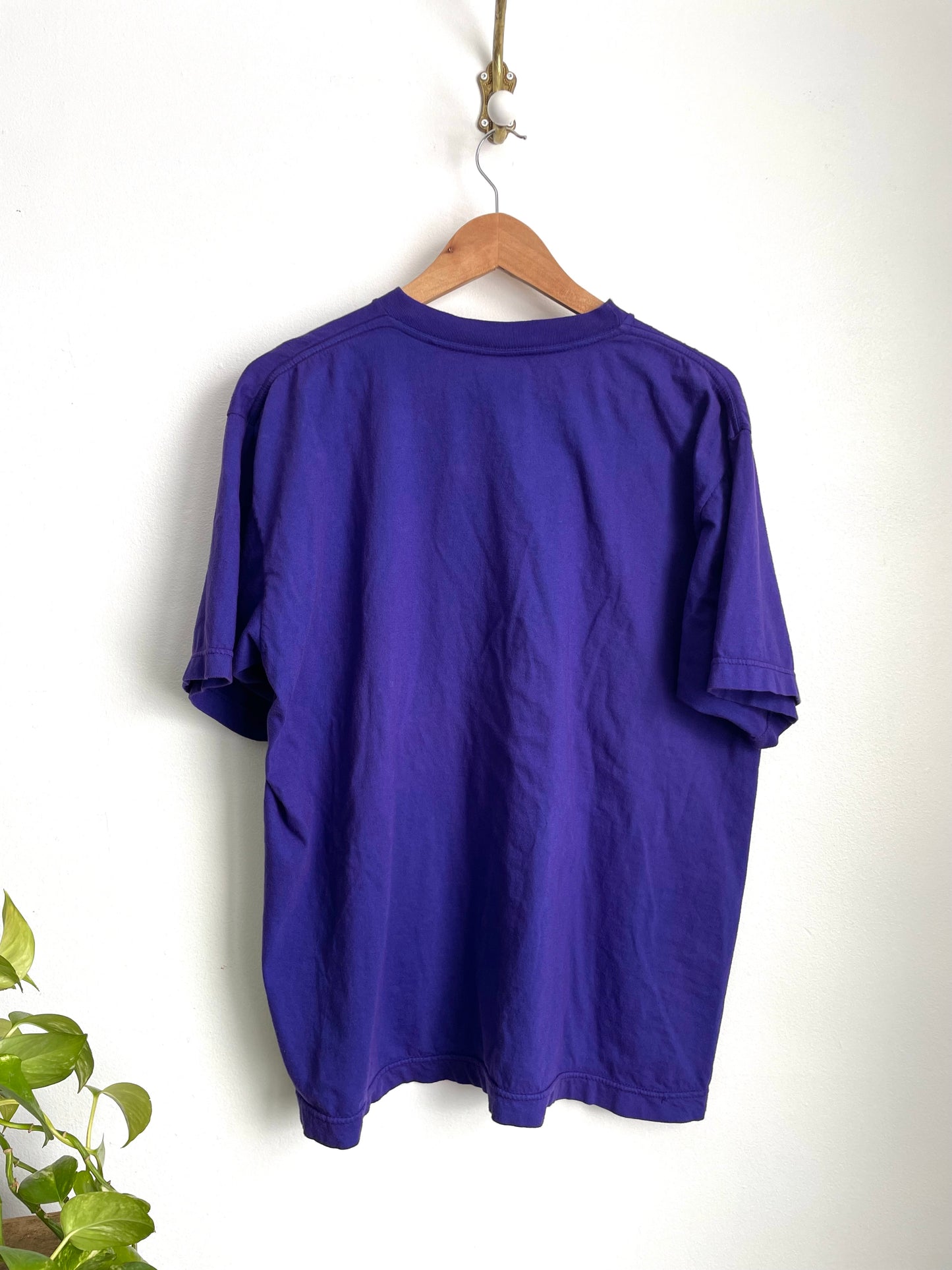 Reebok Vibrant Purple Super Soft Cotton T-Shirt