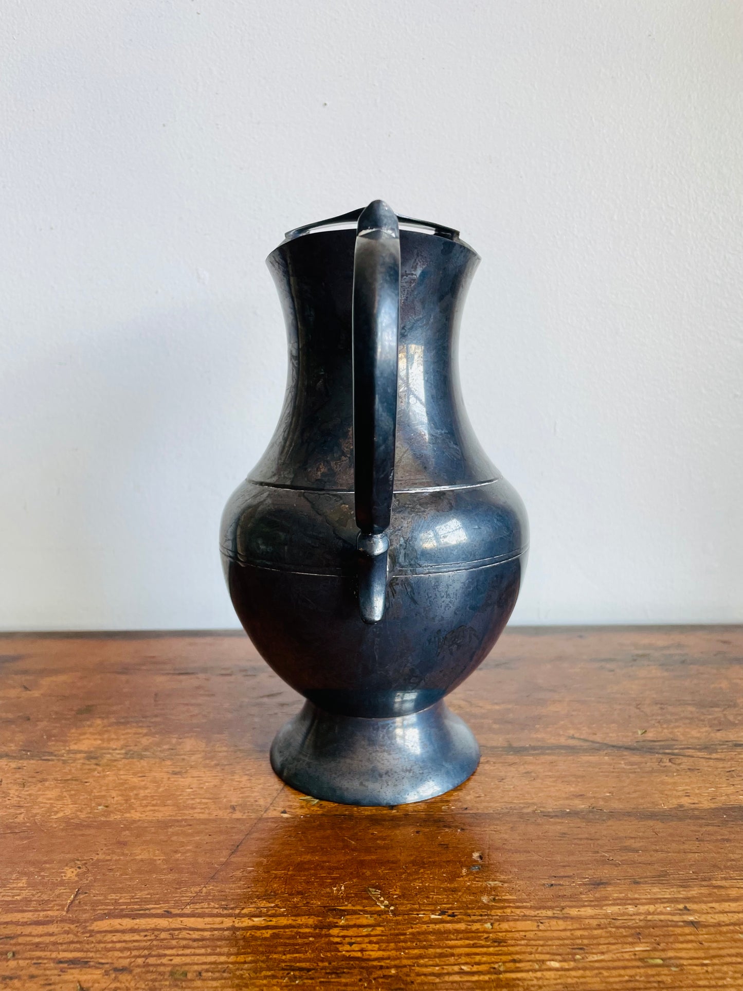 Vintage Silver-Plated Pitcher Carafe Jug or Vase