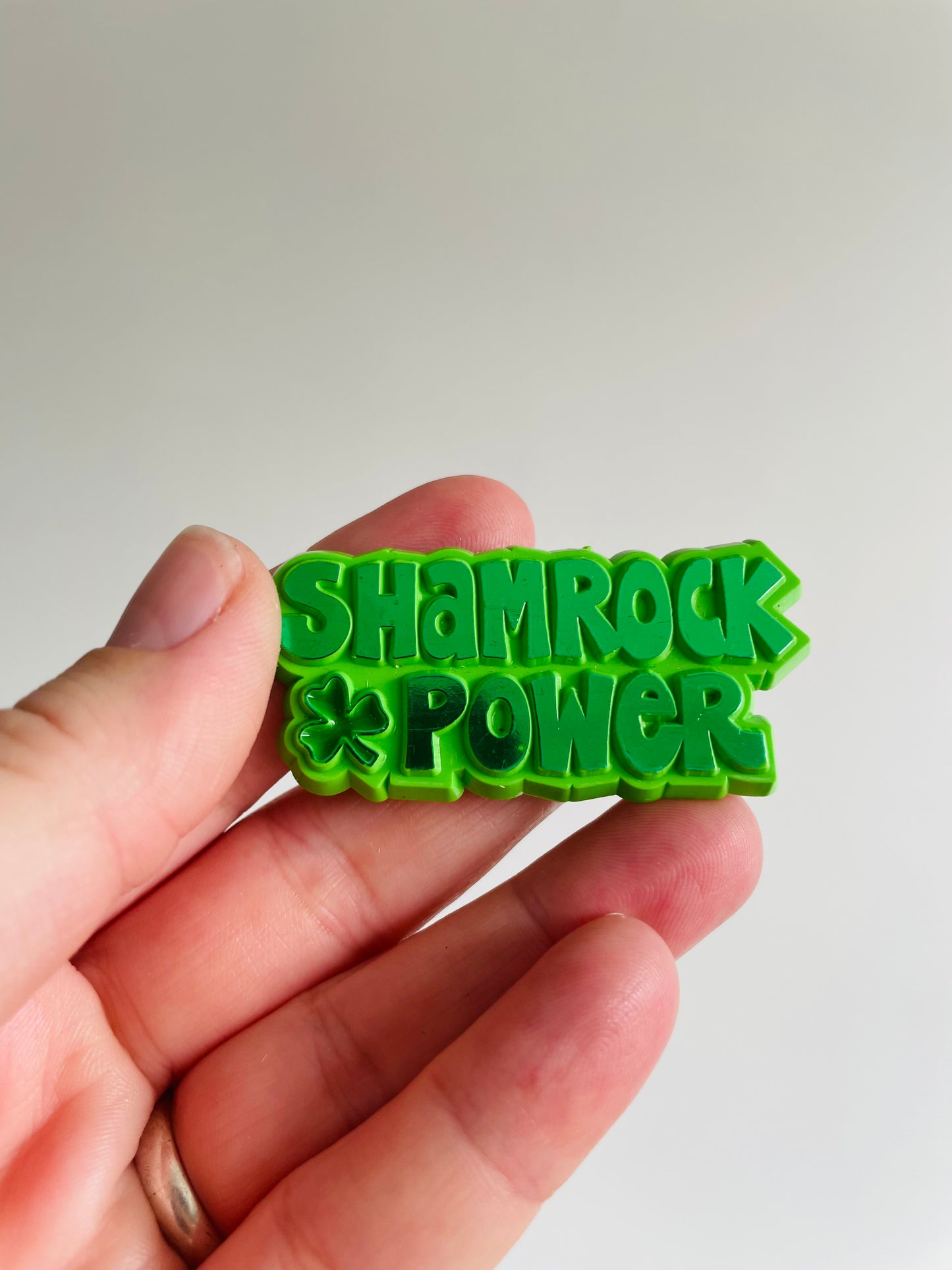 St. Patrick's Day Holiday Pin - Shamrock Power - Hallmark Cards Inc.