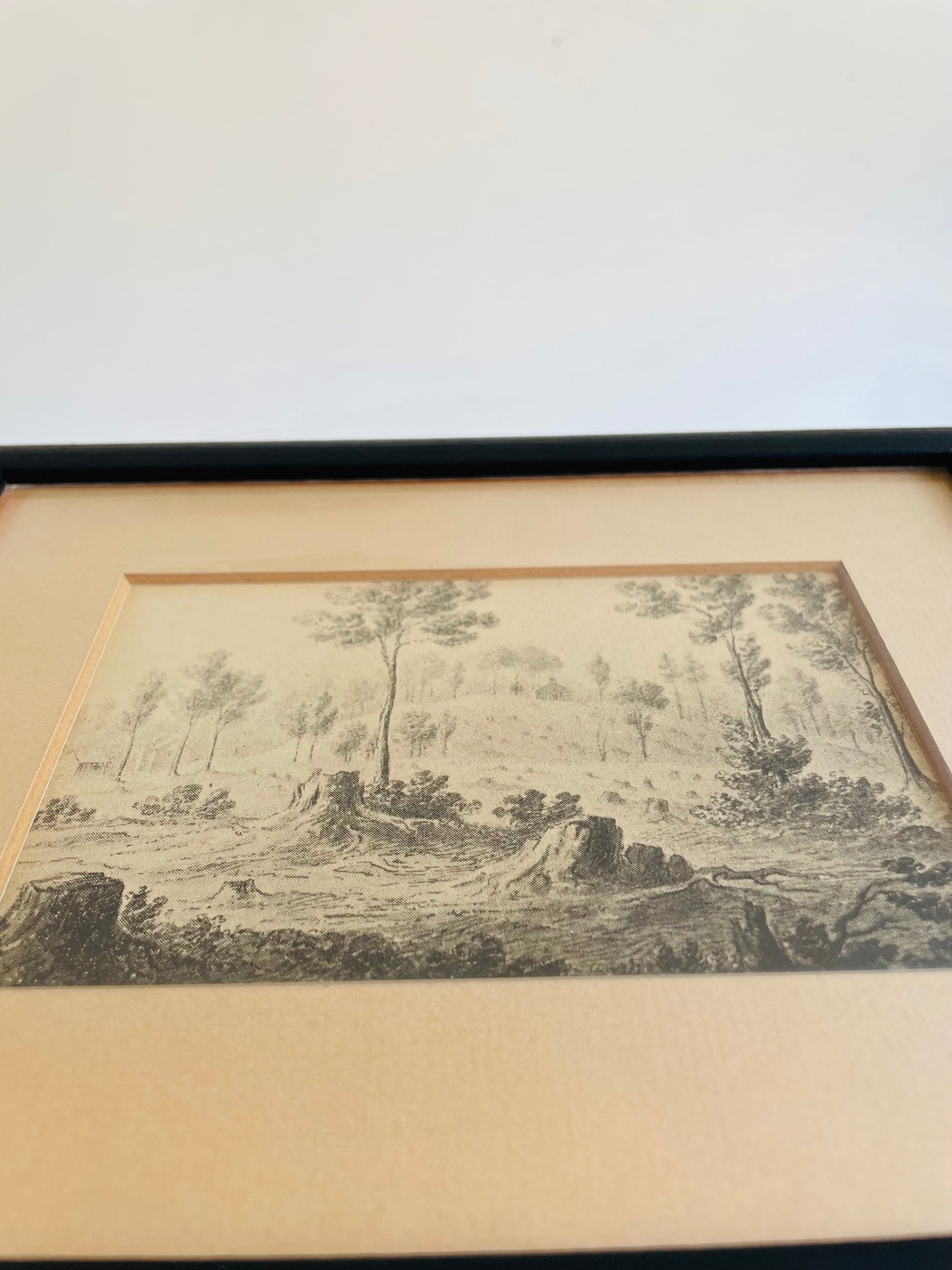 Vintage Print Picture "Church at Fenelon Falls" From the Original Anne Langton Sketches Fenelon Falls Public Library Collection - Ontario, Canada
