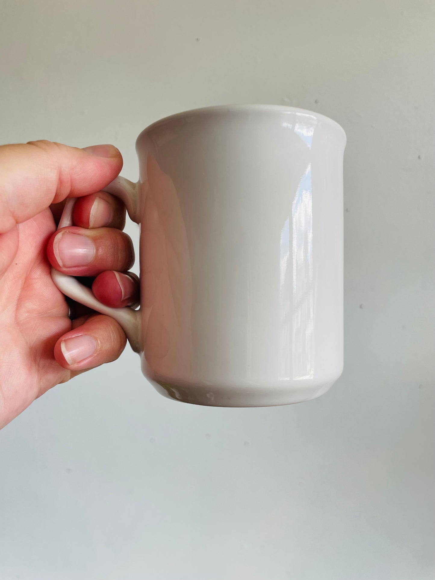 White Scotland Mug with Scottish Terrier Dogs - Tams Made in England