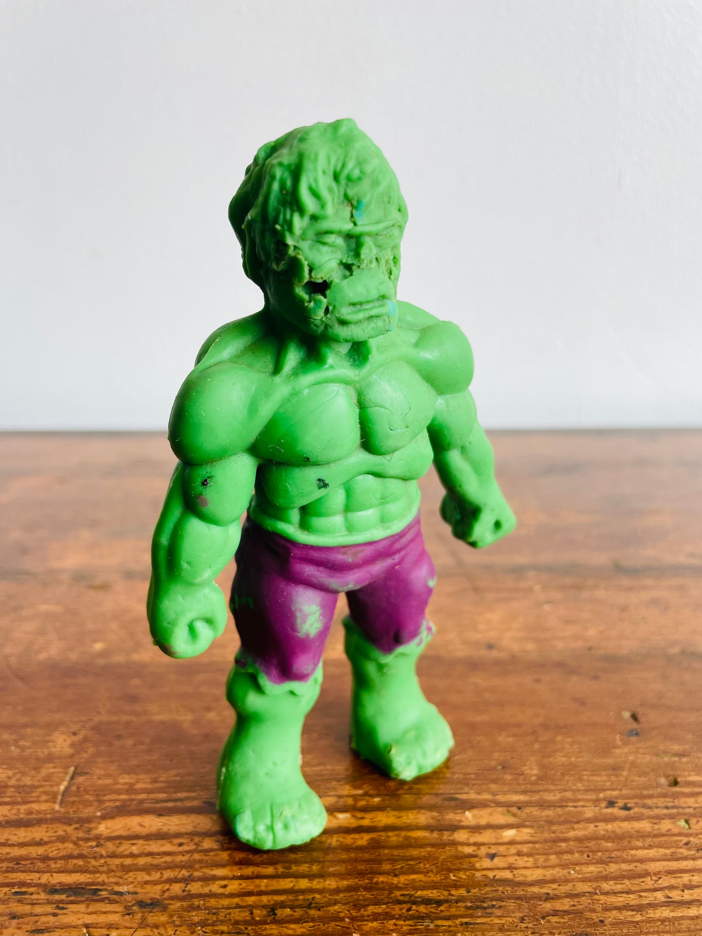 1978 Marvel Comics Group The Incredible Hulk Rubber Action Figure - Made in Hong Kong