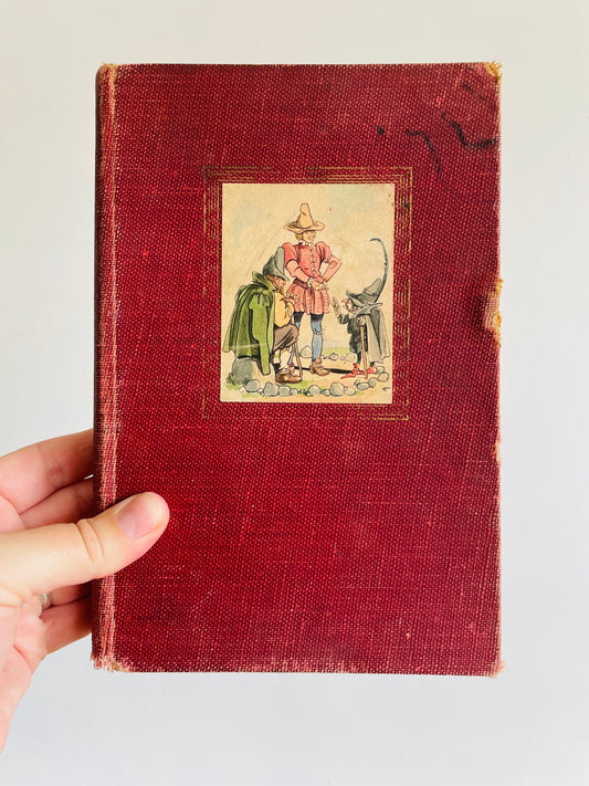Grimms' Fairy Tales Hardcover Book Illustrated by Fritz Kredel (1940s)