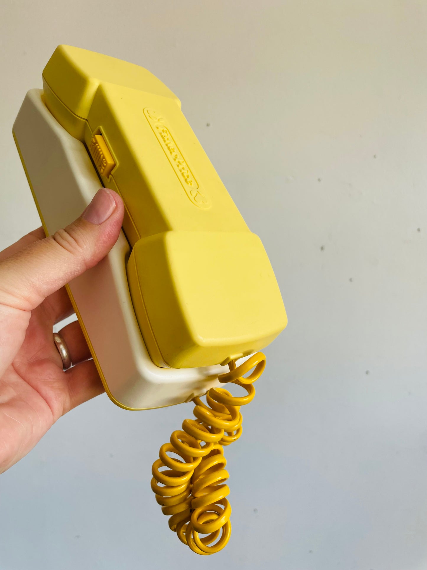 Vintage 1984 Fisher Price Toys #814 Phone Friends - Set of 2 - Take 9 Volt Batteries (Not Included) - Partially Works - Please Read