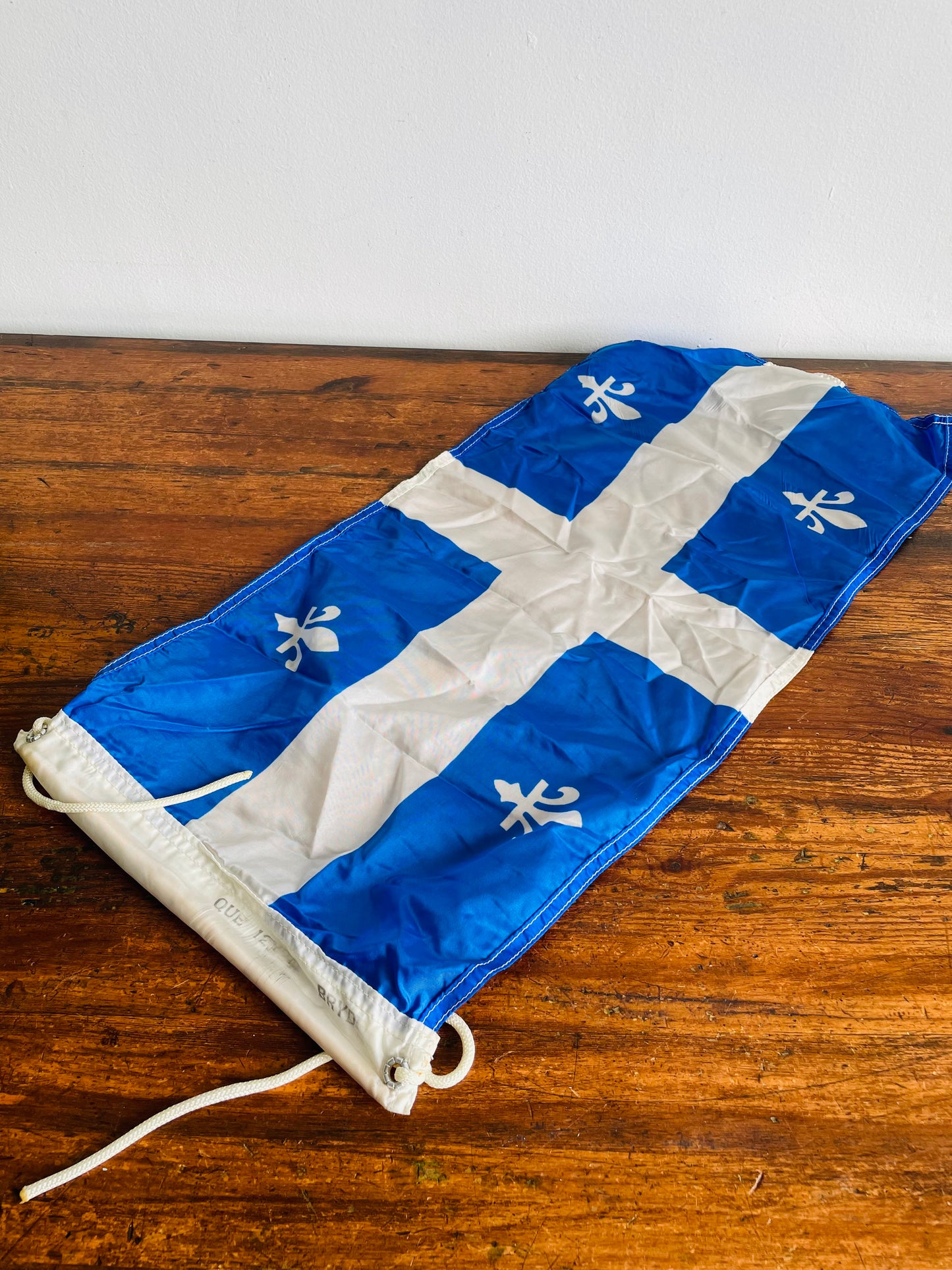 Nylon Yacht Boating Flag - Quebec Canada