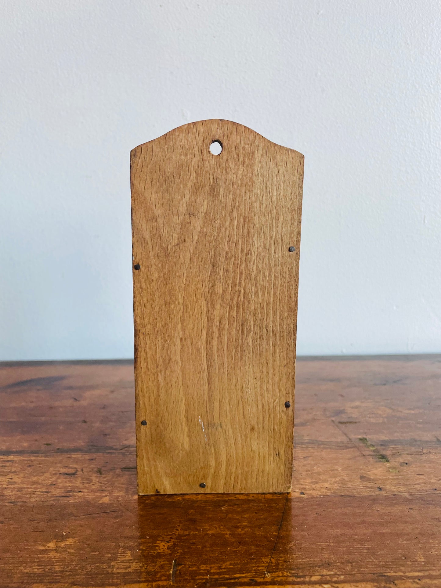 Wood Wall Mount or Standing Matchstick Holder - Made in Japan