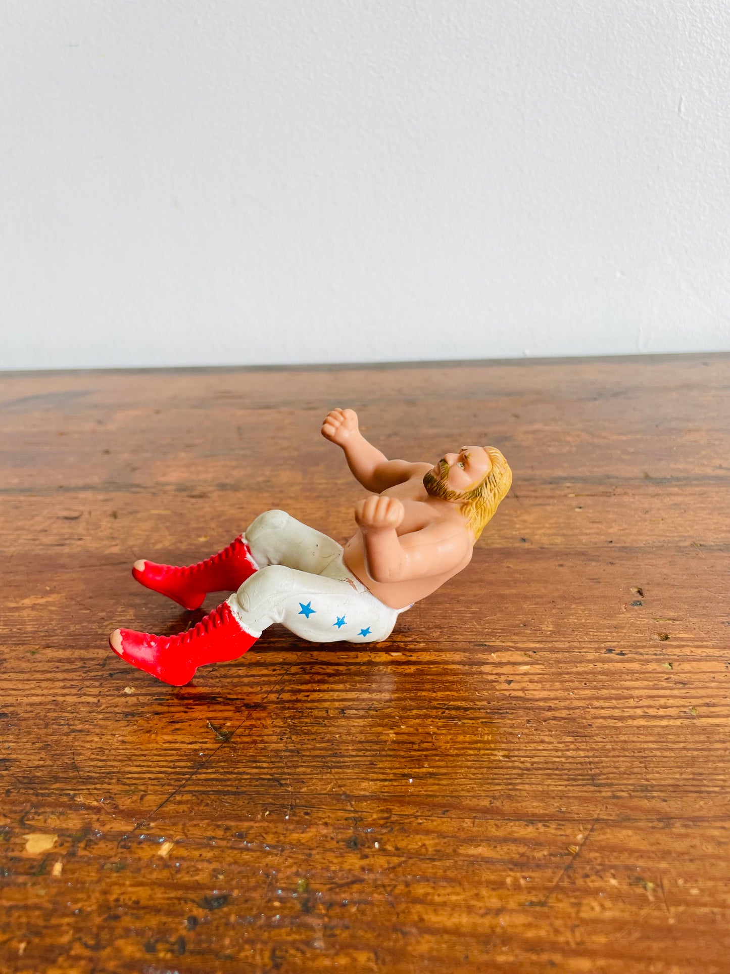 1985 WWE Big John Stud Rubber Thumb Wrestler - Titan Sports Inc.