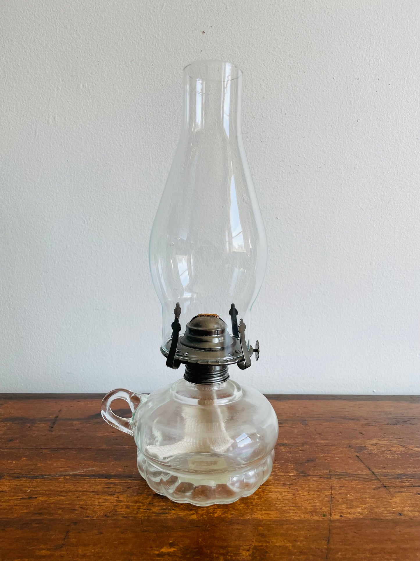 Lamplight Farms USA Clear Glass Oil Lantern Lamp Light