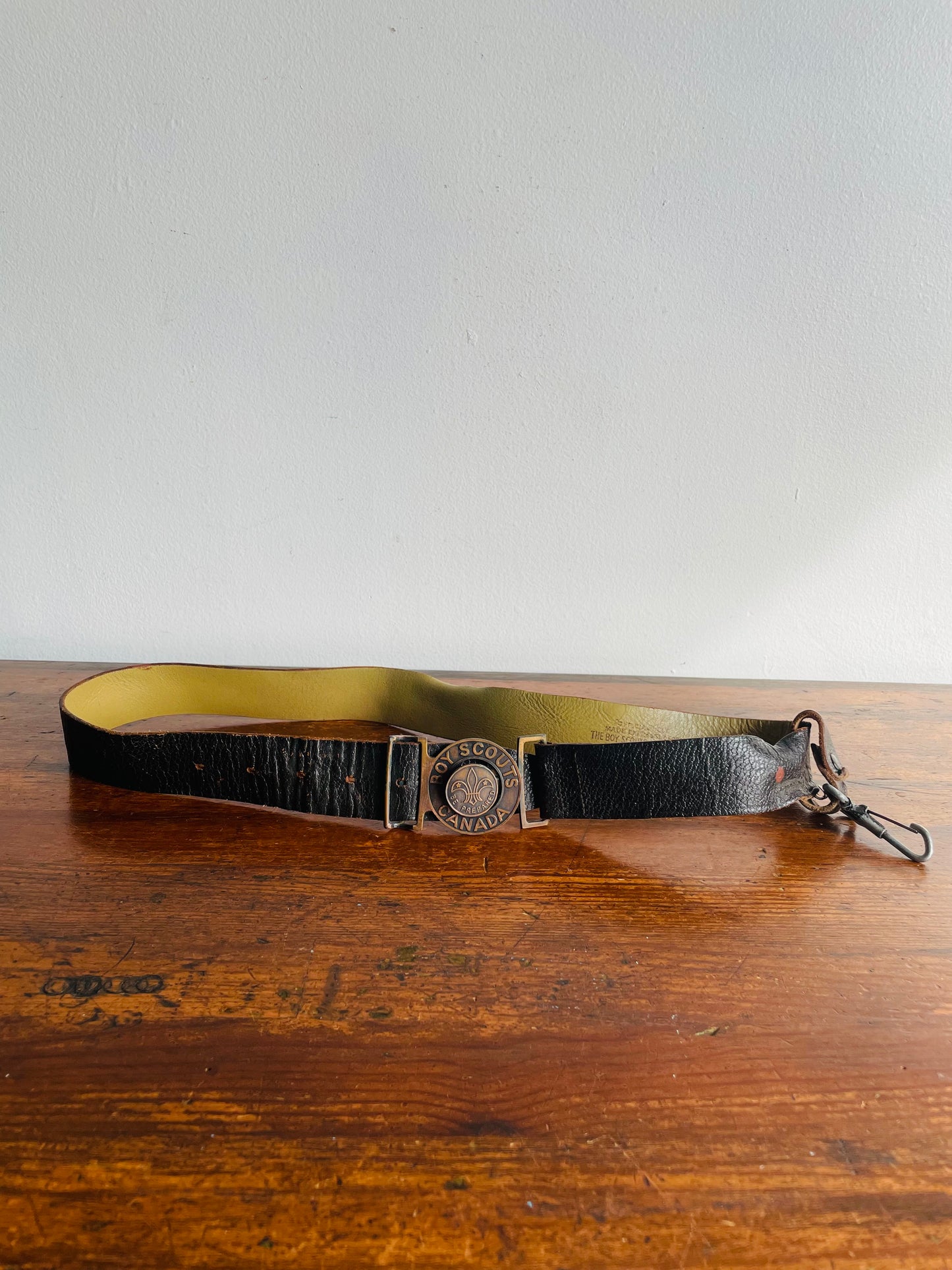 Official Belt Made Expressly for The Boy Scouts Association - Genuine Cowhide - Size 30 - Boy Scouts of Canada