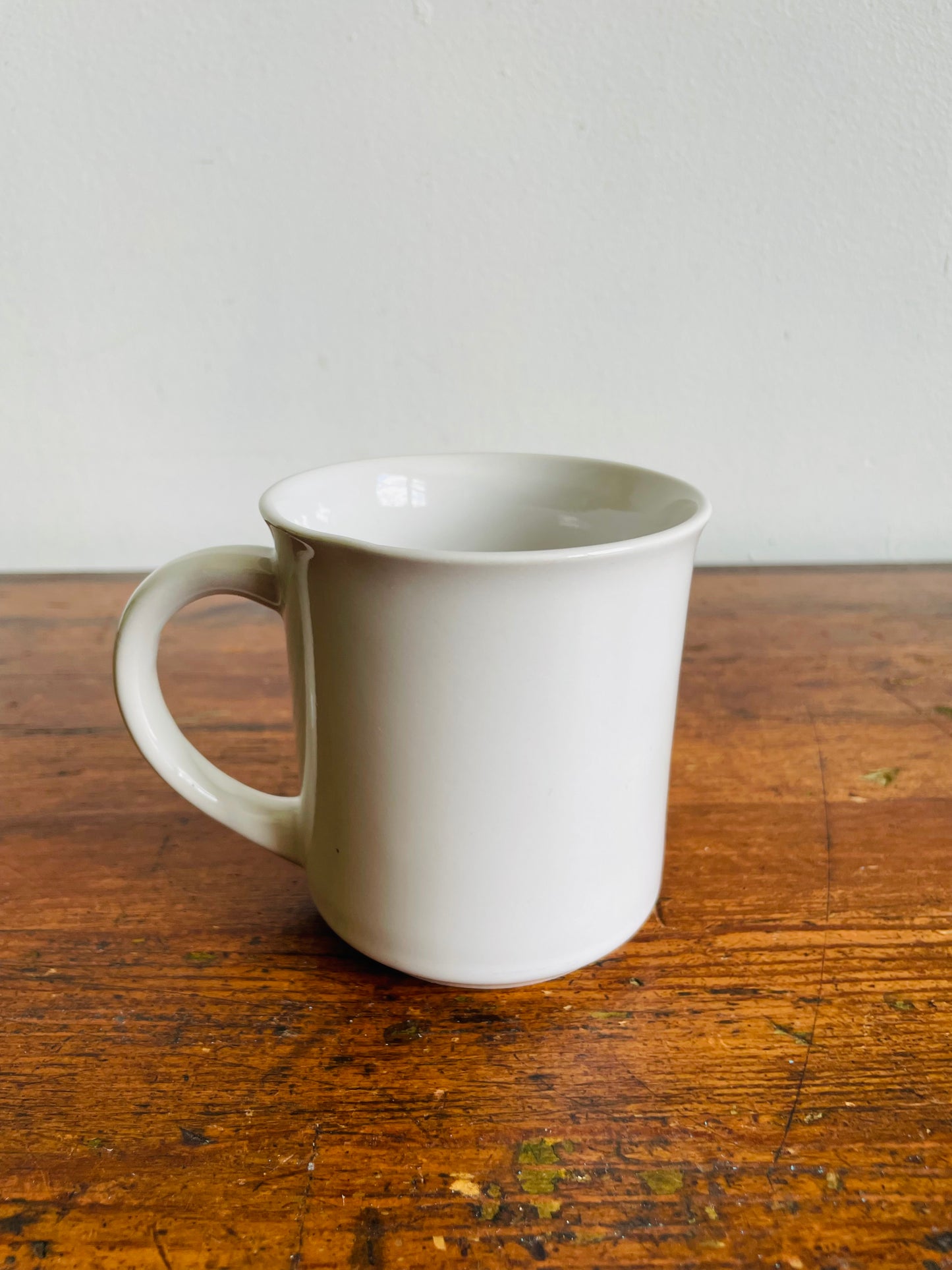 White Florida Mug with Orange Fruit Design - Made in Japan