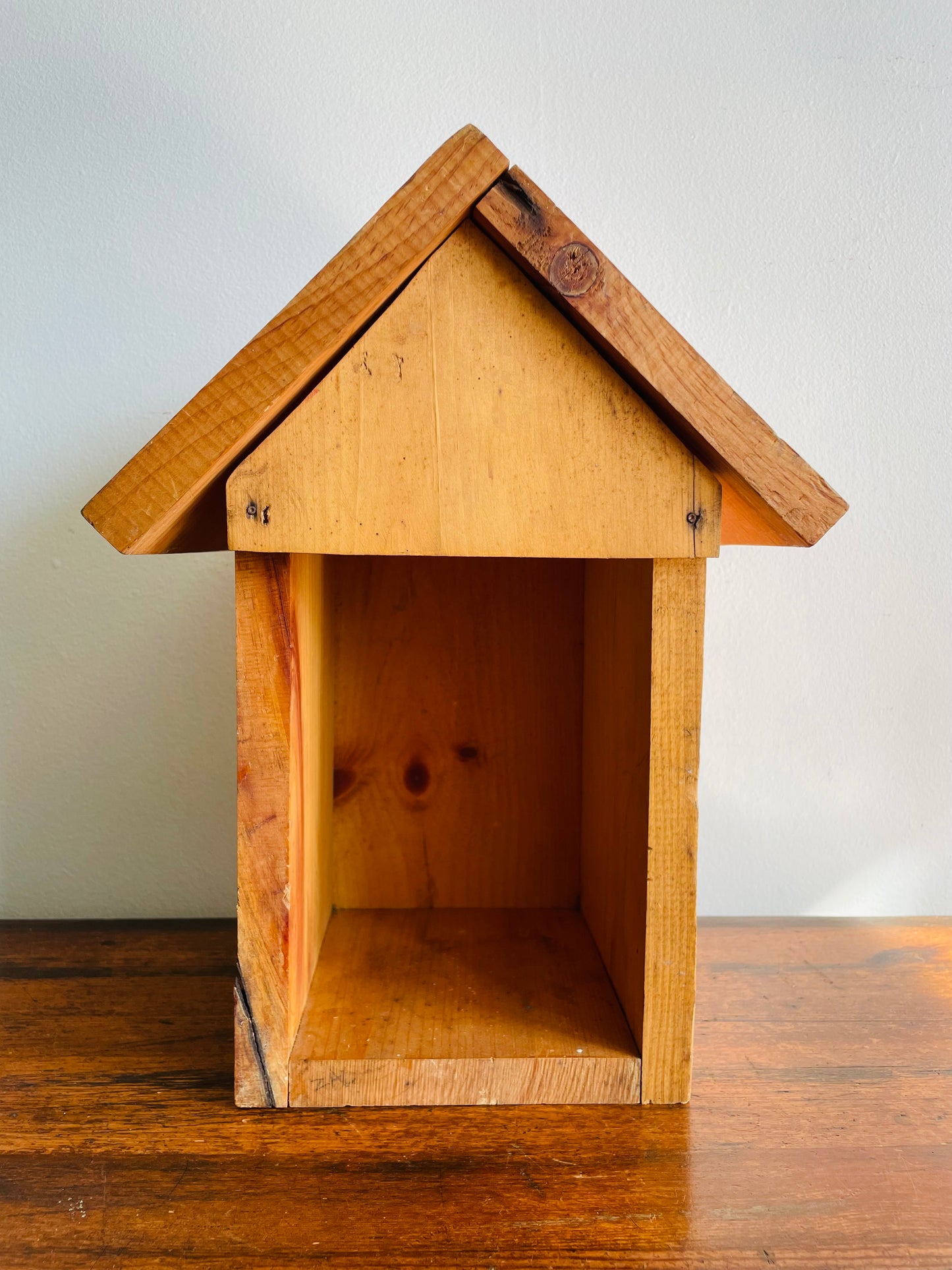 Wood Birdhouse Nesting Box