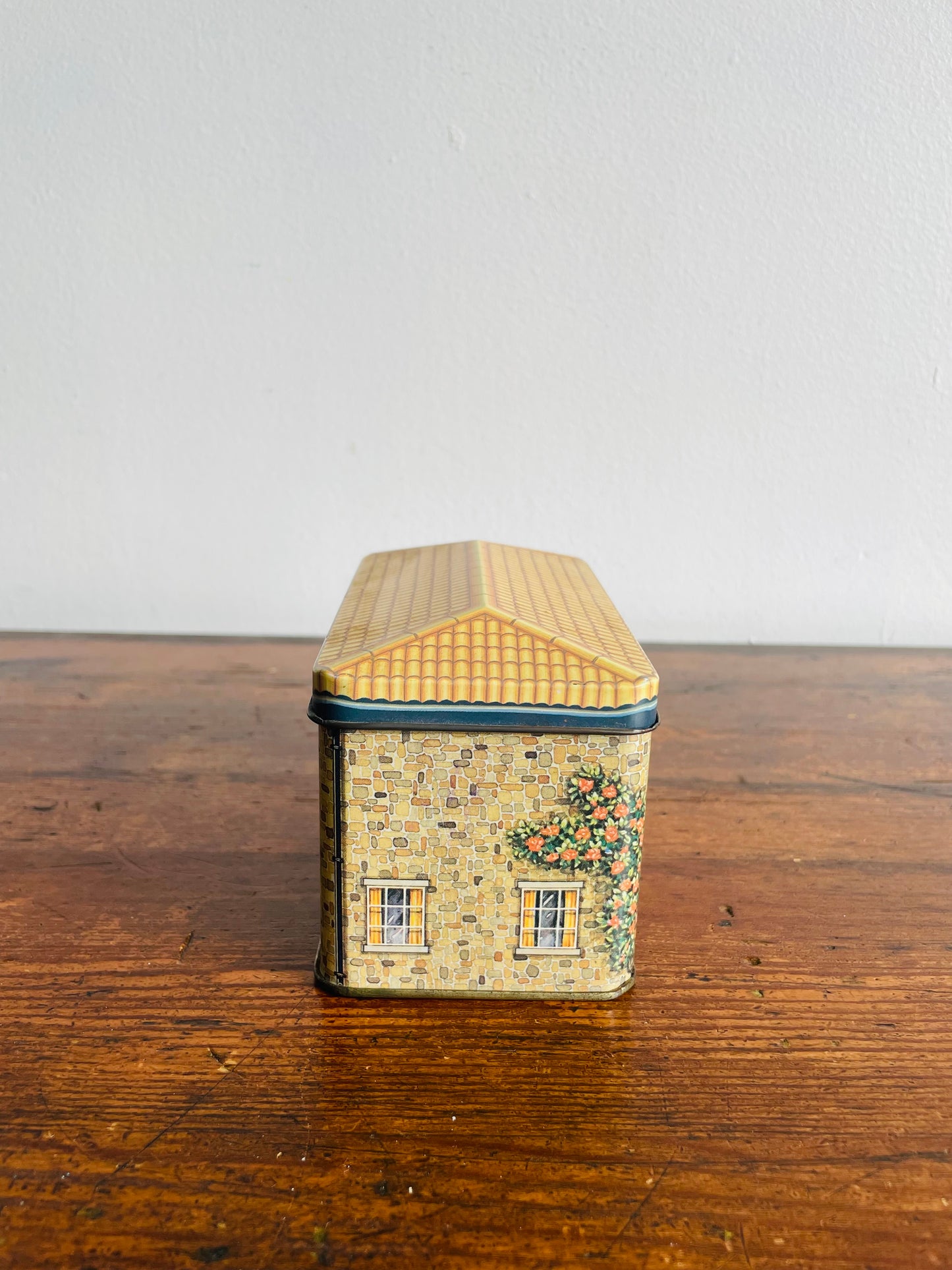 The Sweetshop Country Store Shaped Tin with Lid - The Tin Box Company Designed by Daher - Made in England