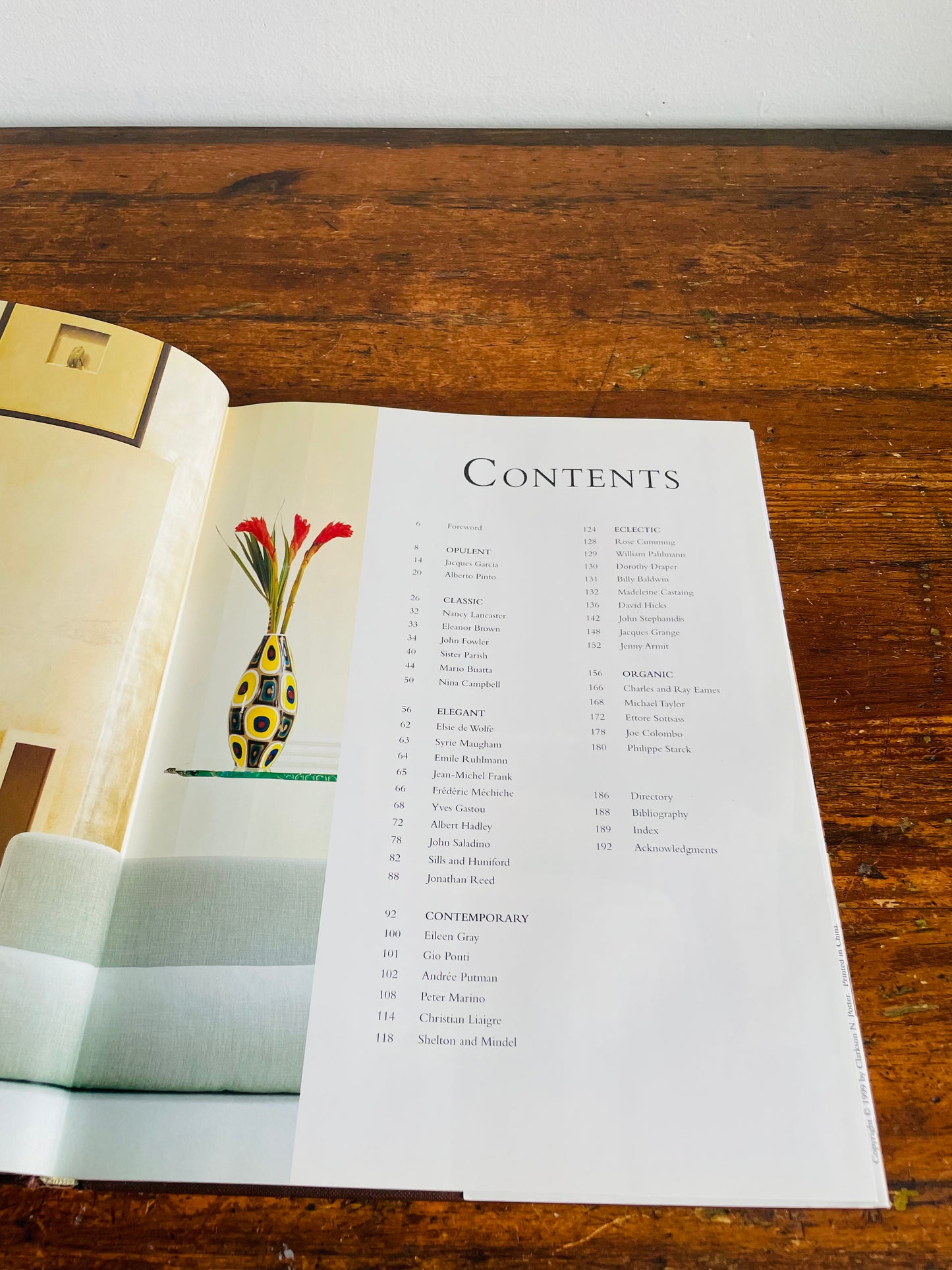 Vintage Influential Interiors: Shaping 20th-Century Style Through Key Interior Designers Hardcover Coffee Table Book by Suzanne Trocmé (1999)