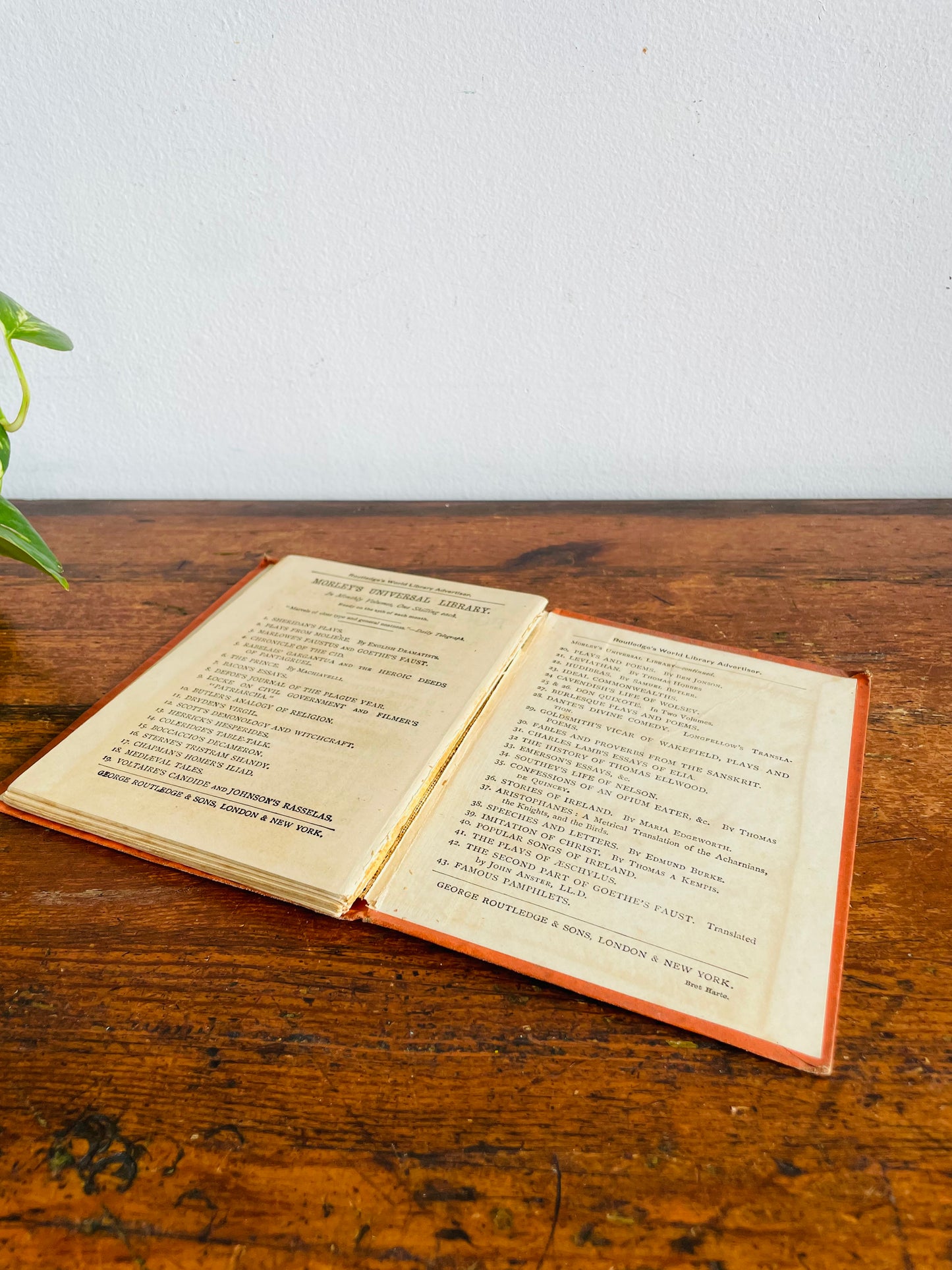 Antique 1886 Poetical Works of Bret Harte Hardcover Book Edited by Rev. H.R. Haweis - Routledge's World Library - Poems & Poetry - 140 Years Old!
