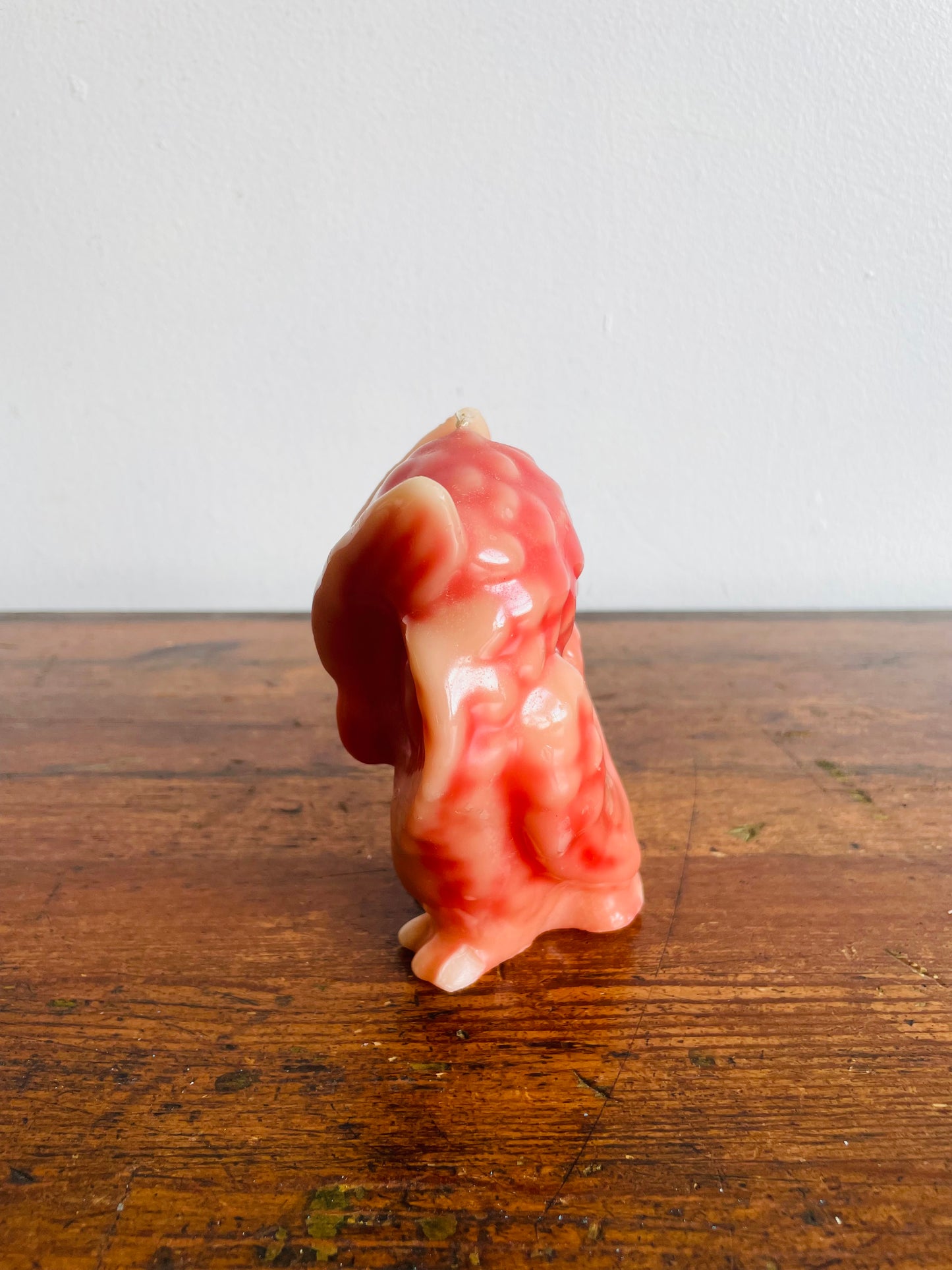 Pink Owl Candle