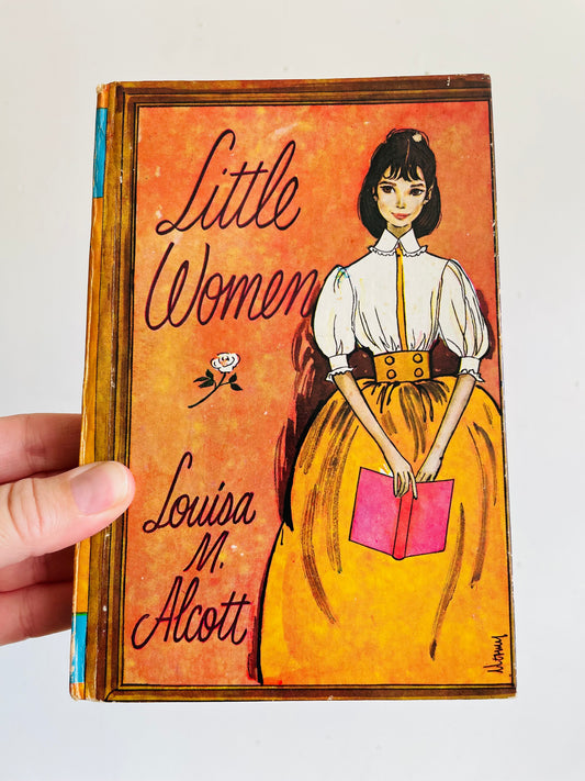 Vintage Little Women Hardcover Book by Louisa M. Alcott (1974)