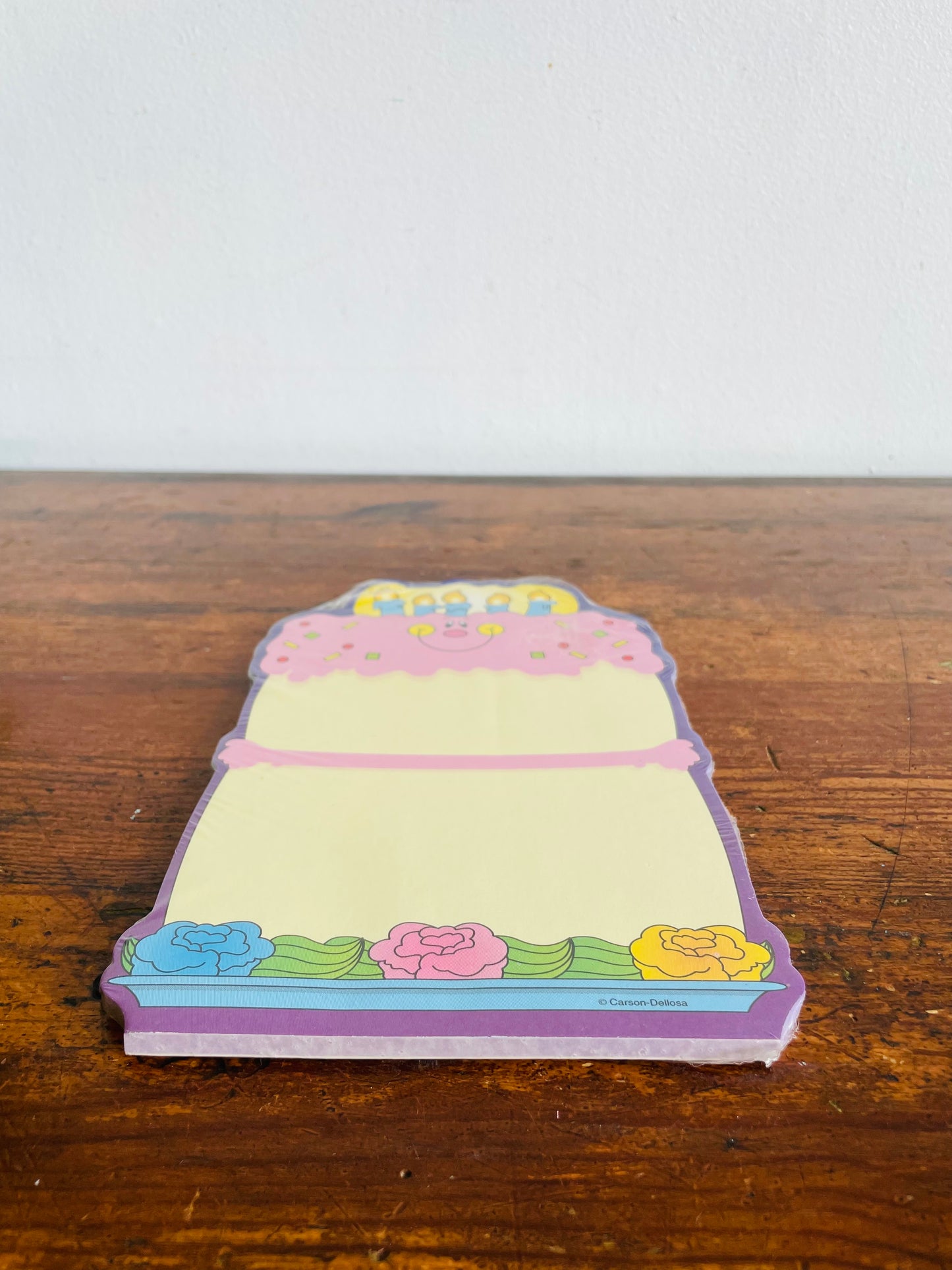 Brand New Vintage School Teacher Classroom Supplies - Birthday Cake Novel Notes - 50 Sheets - Carson-Dellosa Publishing Co.