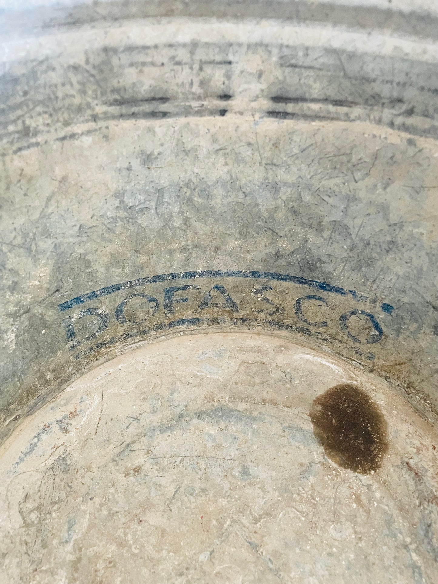 Rustic Galvanized Steel Mop Bucket on Caster Wheels with Handle - White Mop Wringer Co. of Canada - Paris, Ontario