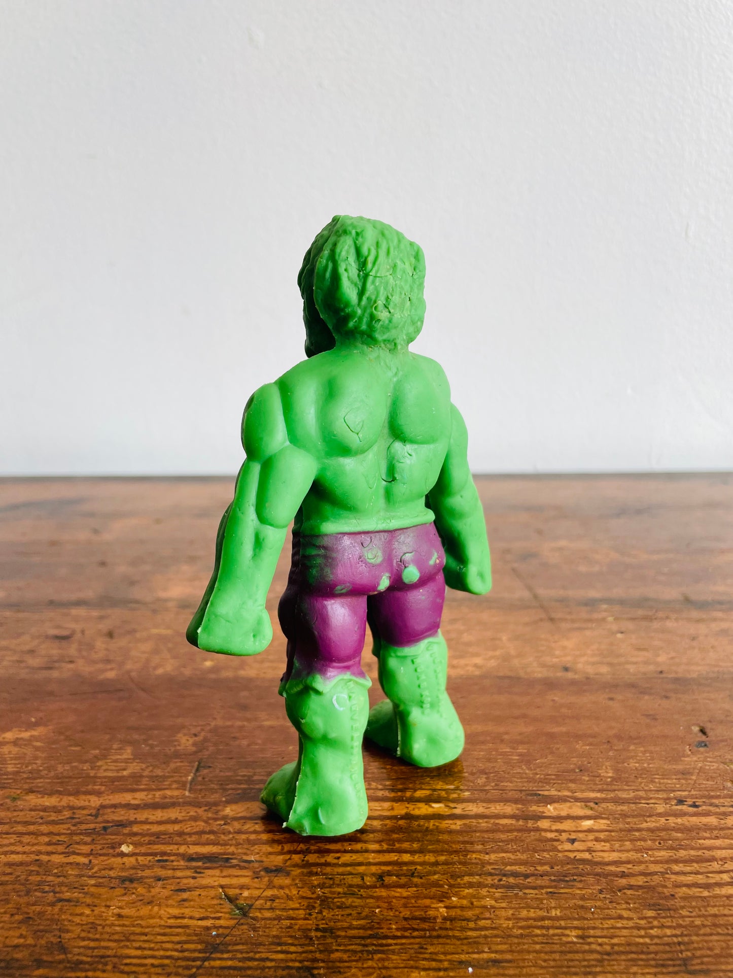 1978 Marvel Comics Group The Incredible Hulk Rubber Action Figure - Made in Hong Kong