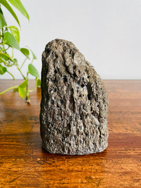 Vintage Large & Heavy 3.97 Pound Metallic Rock - Geology Specimen