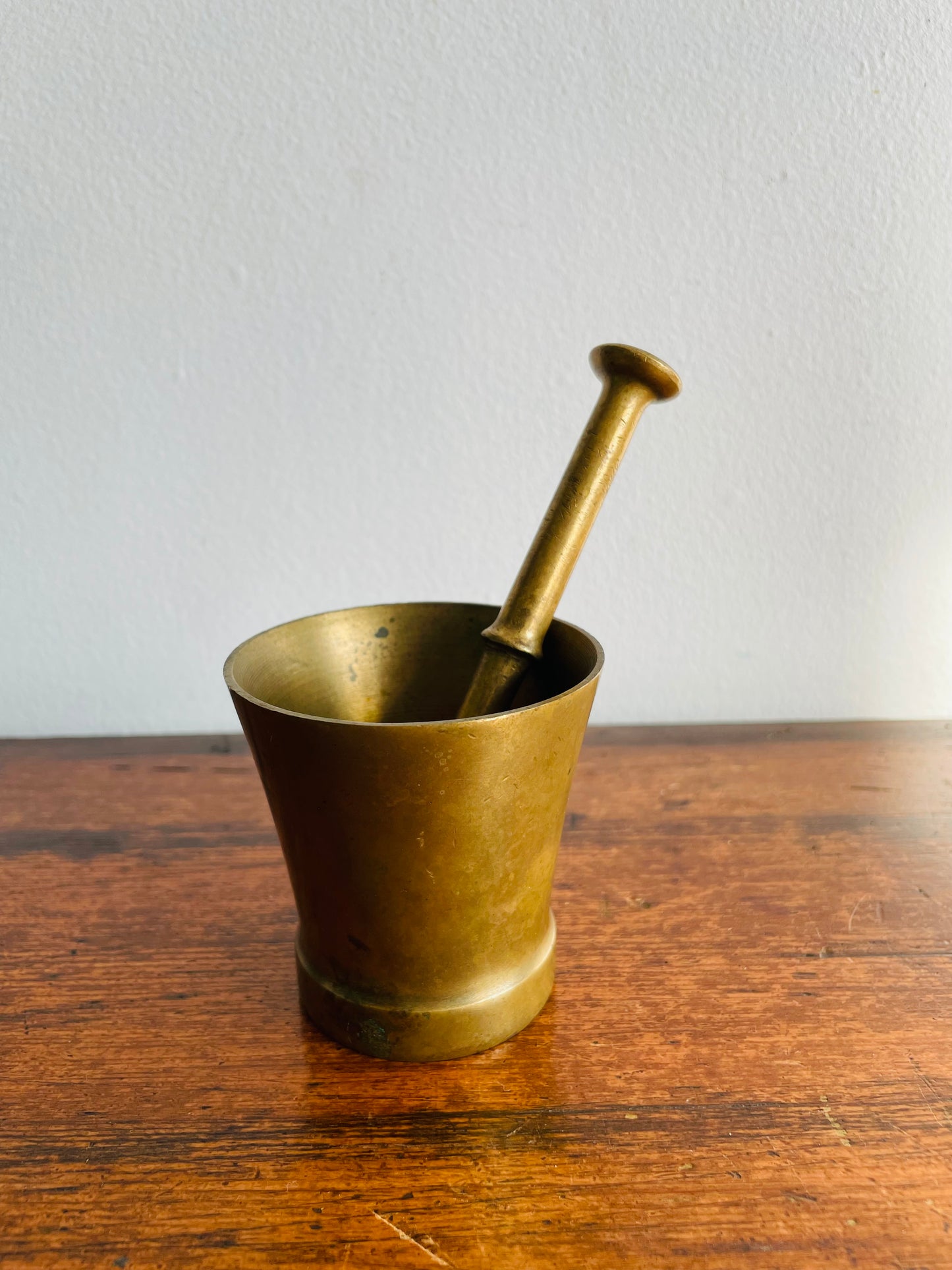 Heavy & Solid Brass Mortar & Pestle