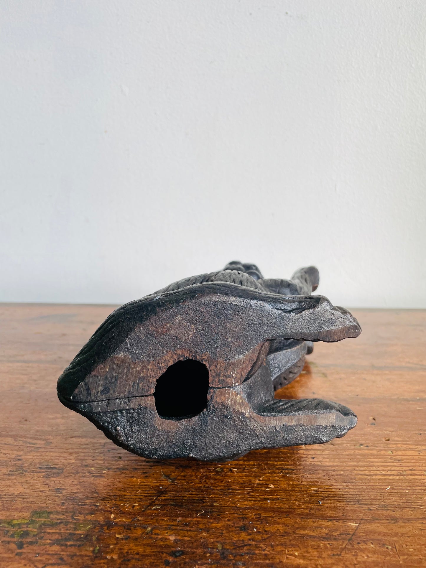 Vintage Very Solid & Heavy Cast Iron Playful Kitten Cat Doorstop or Bookend