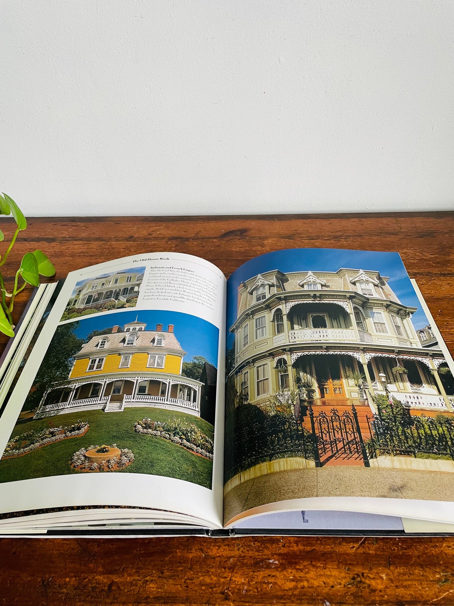 Vintage The Old Houses Book Hardcover Coffee Table Book by Robin Langley Sommer (1999)