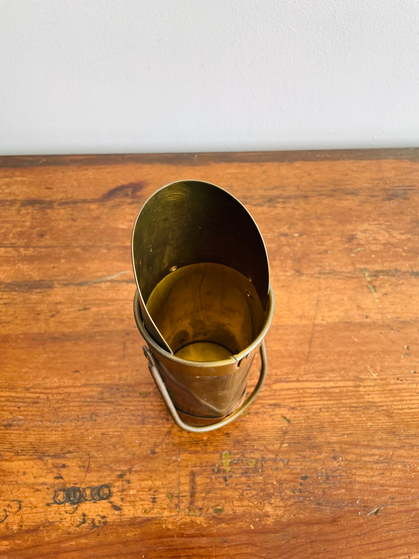 Brass & Copper Match Holder - Also Makes a Great Bud Vase or Incense Holder! - Westport Made in Taiwan