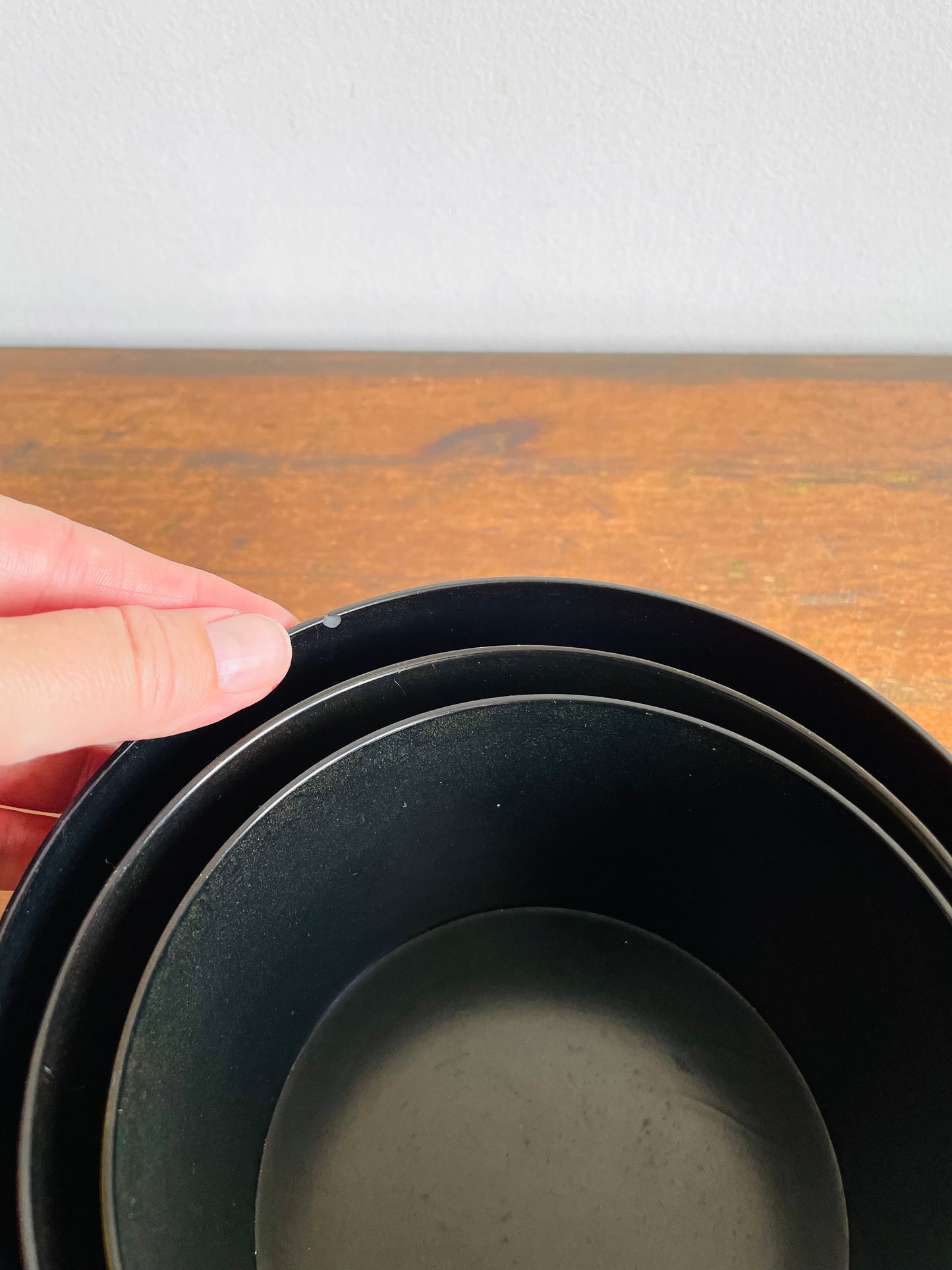 Vintage Mid-Century Modern Nesting Party Snack Bowls - Potato Chips, Pretzels & Snacks