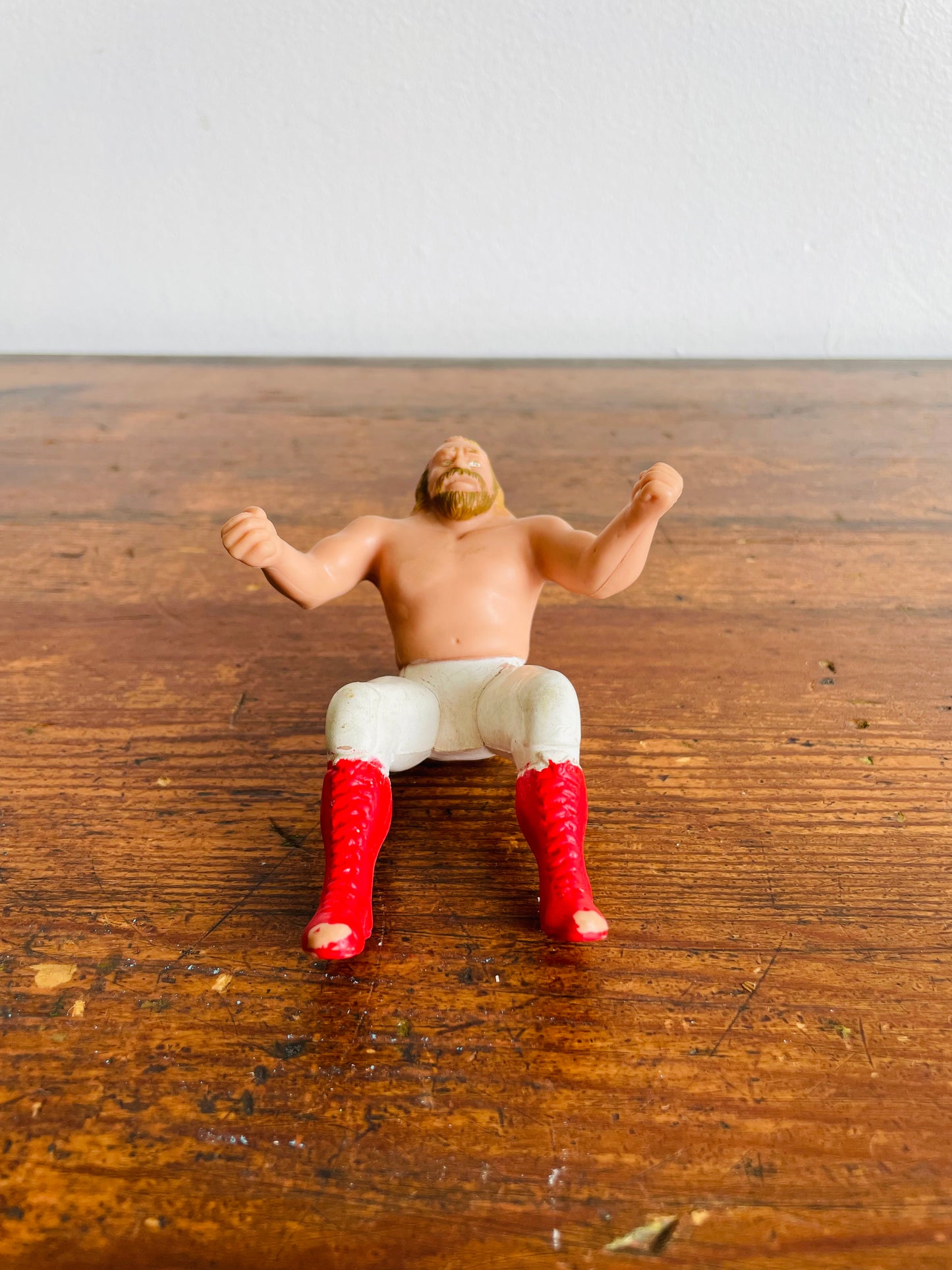 1985 WWE Big John Stud Rubber Thumb Wrestler - Titan Sports Inc.