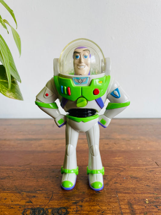 1999 McDonalds Disney Pixar Toy Story 2 Buzz Lightyear Action Figure Toy Candy Dispenser