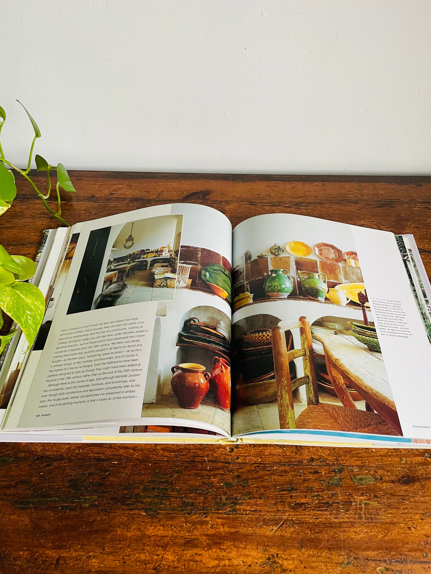 Vintage Provençal Escapes Hardcover Coffee Table Book by Caroline Clifton-Mogg - Inspirational Homes in Provence and the Côte d'Azur (2005)