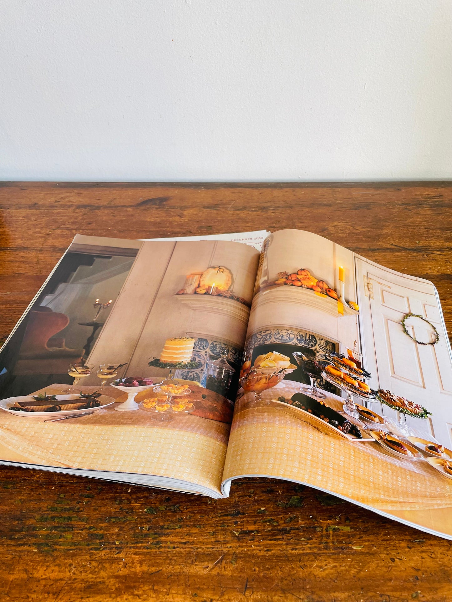 Vintage Collection of Martha Stewart Living Christmas Magazines - December 1998 & 2002  - Set of 2