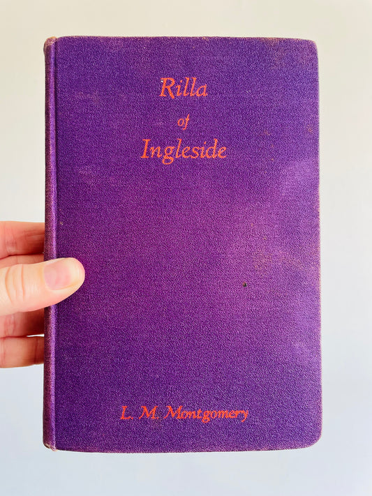 Rilla of Ingleside Antique Hardcover Book by L.M. Montgomery (1920)