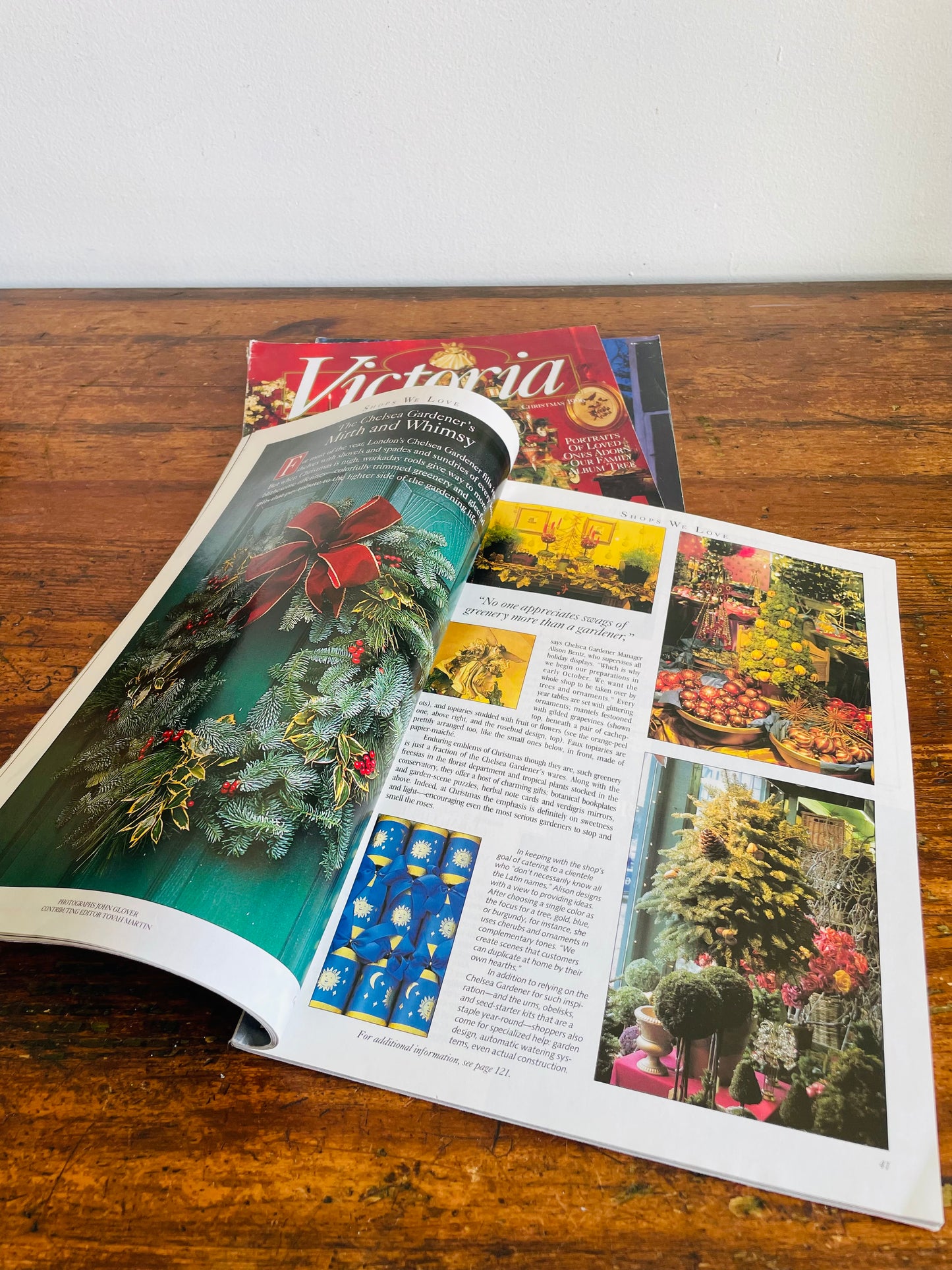 Vintage Collection of Victoria Christmas Magazines - December 1996, 1998, 1999 - Set of 3