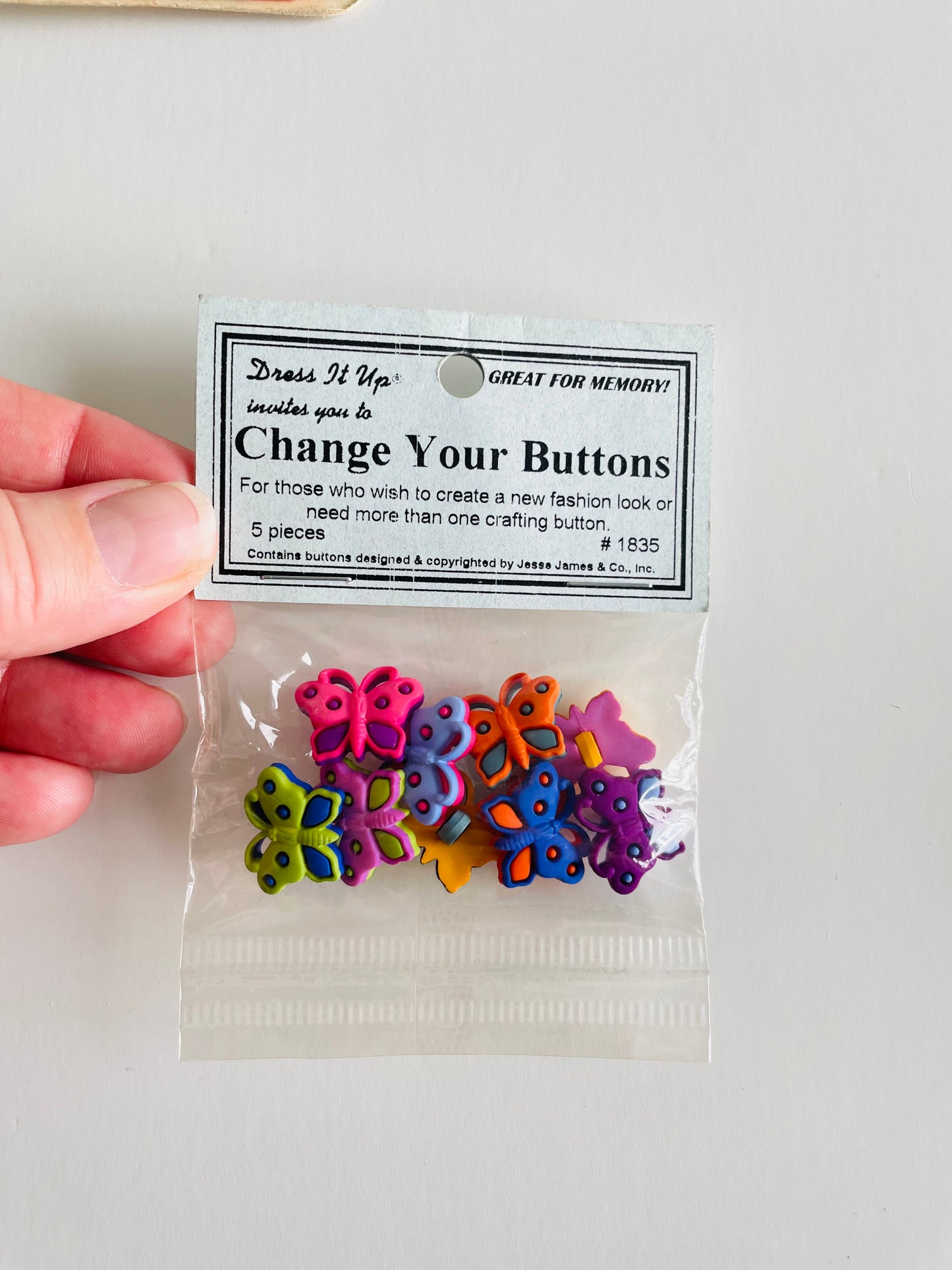 Vintage Groovy Sewing Notions Bundle - Peace, Flower Power, Butterfly, Stars & Shapes Buttons - Fuddle Duddle Floral Iron-On Patches - Rainbow Rick Rack - Bright & Fun!