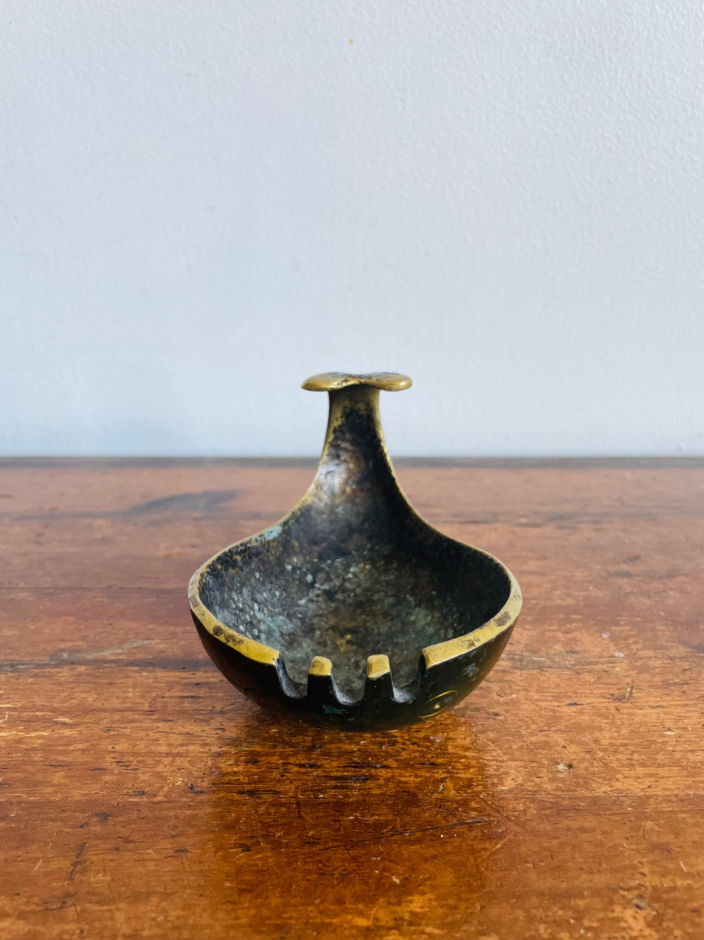 Vintage Bronze Mid-Century Pal-Bell Whale Ashtray Designed by Maurice Ascalon - Incense, Trinkets, Decor, Etc.!