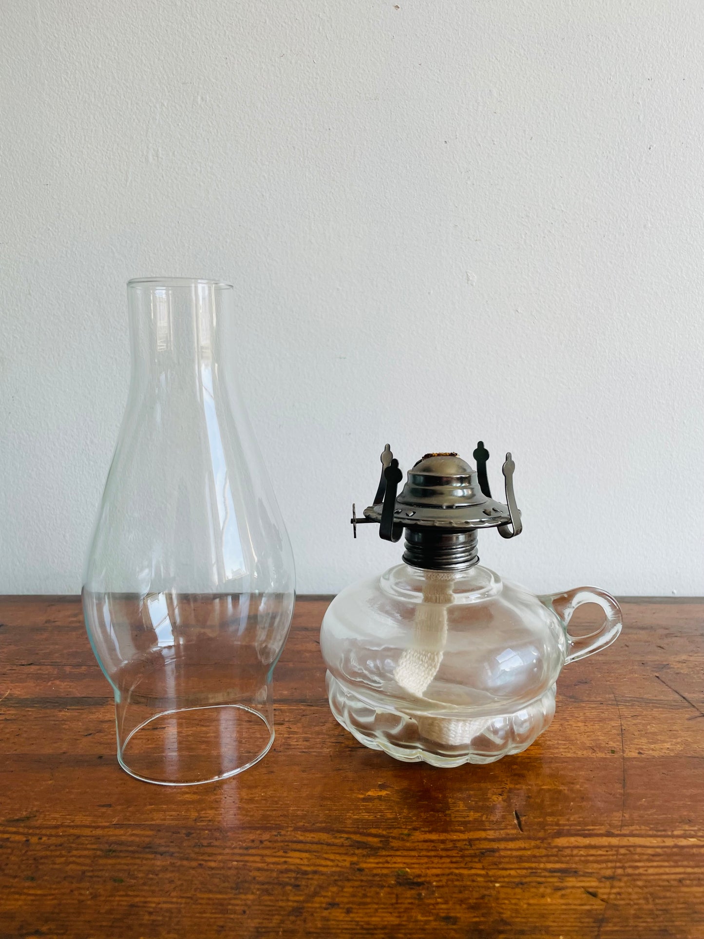 Lamplight Farms USA Clear Glass Oil Lantern Lamp Light