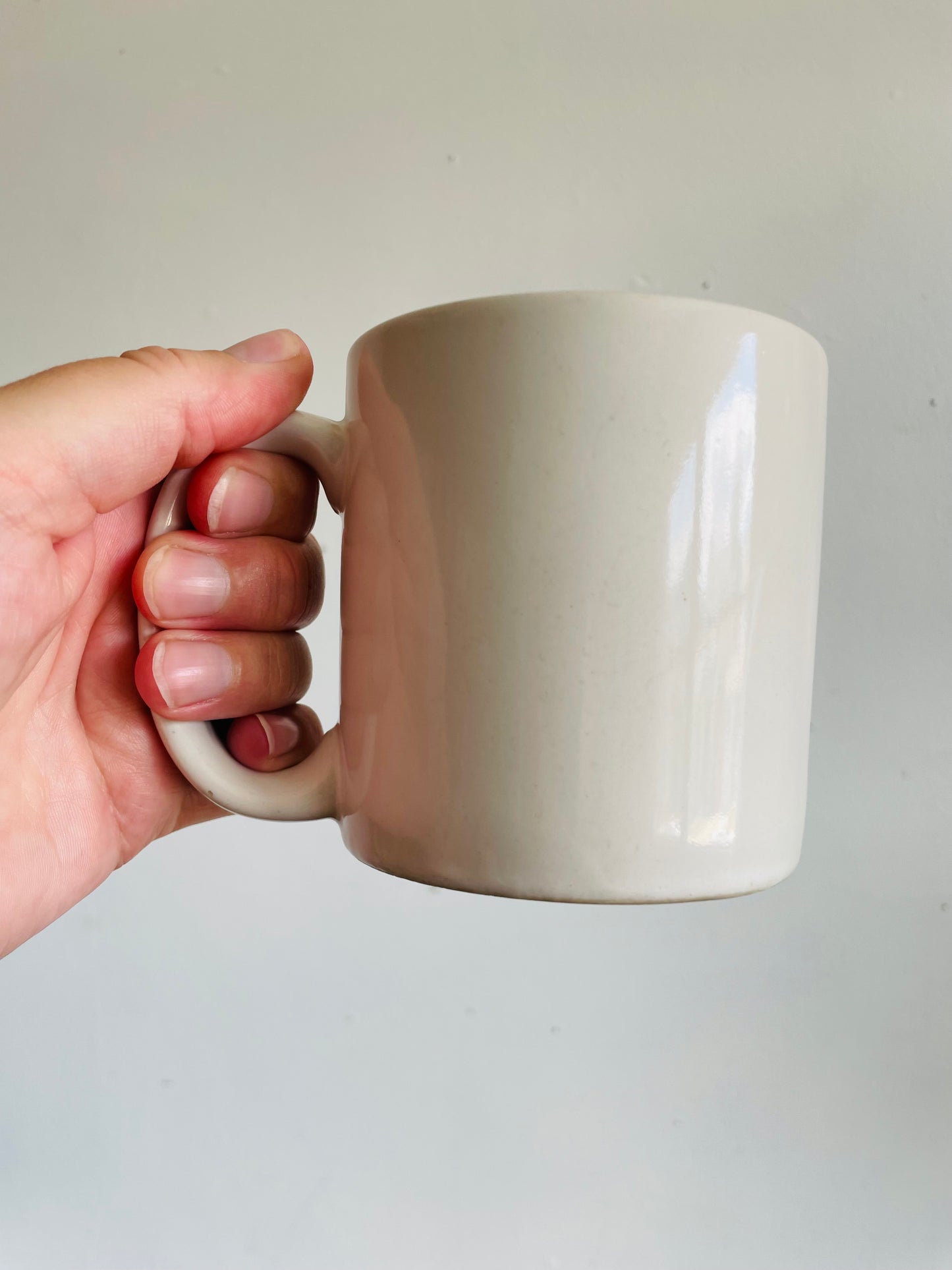 Happy Birthday Mug with Bright Balloon Letters