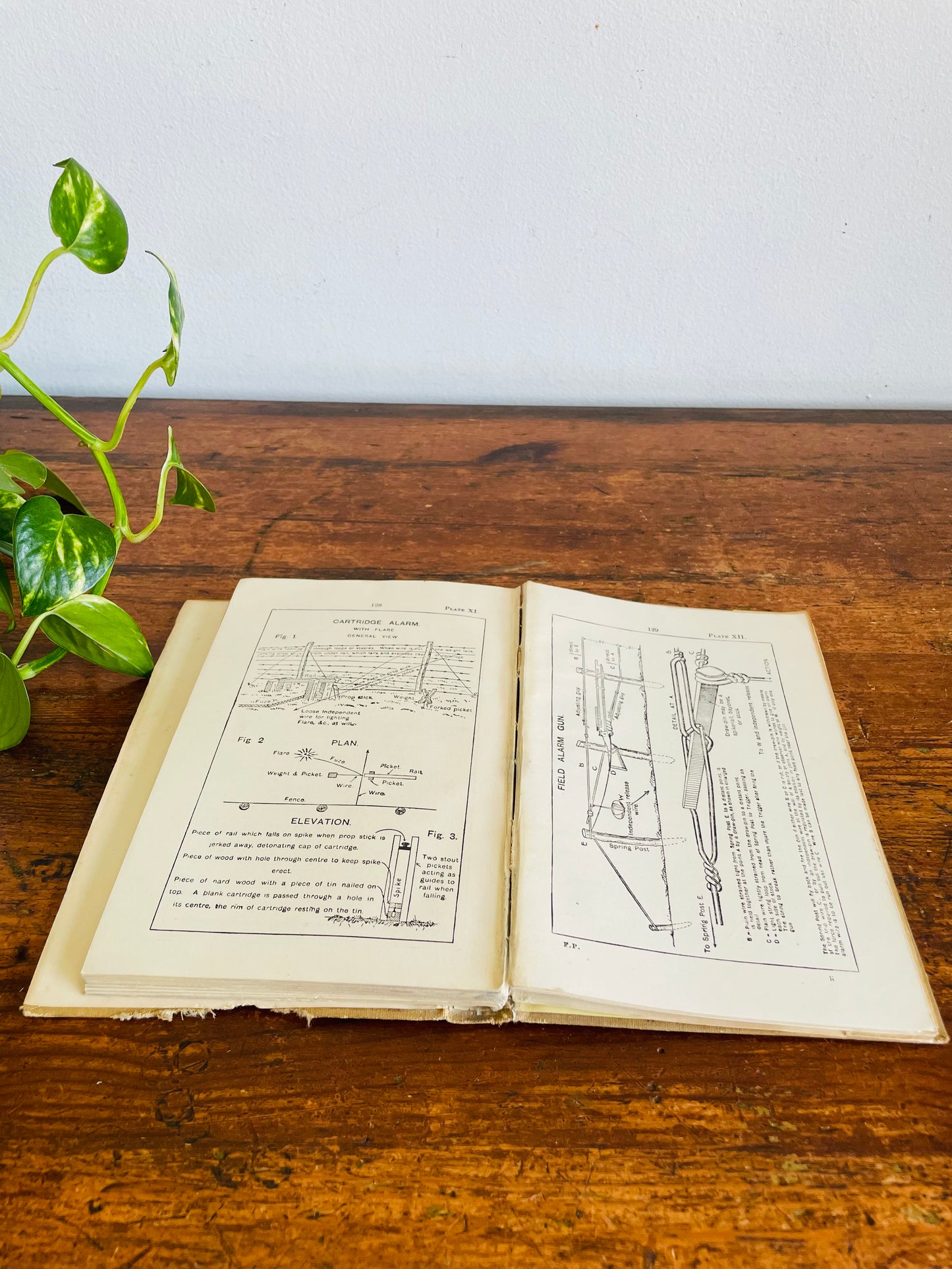 Rare Antique WW1 1915 First Principles of Tactics and Organisation War Edition Hardcover Book by Major J. L. Sleeman - Historical Military Training Manual with Illustrations