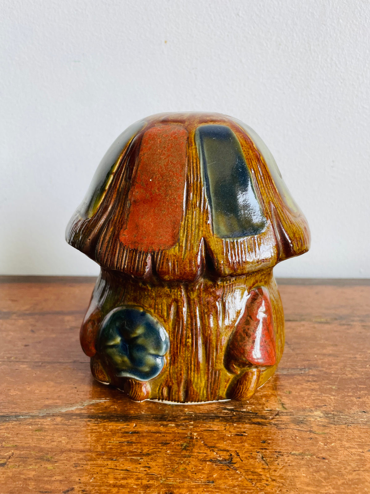 Vintage Adorable Inarco Japan Mushroom Planter Pot - Also Makes a Great Pen, Sponge, Brush, Toothbrush/Paste, Etc. Holder!