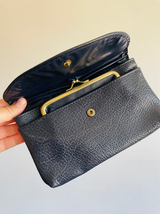 Clutch Wallet Pouch with Detachable Coin Purse Inside