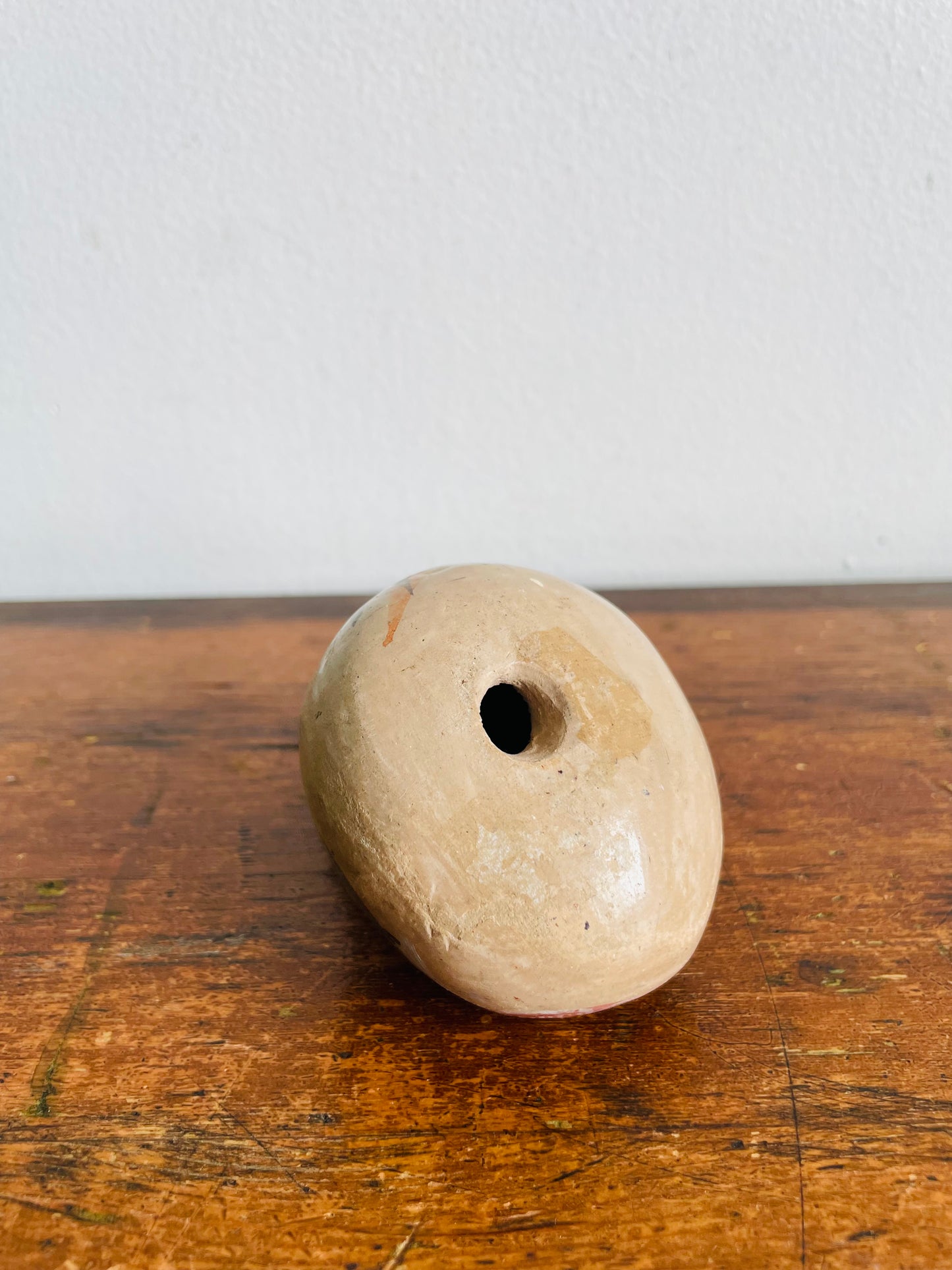 Vintage Mexican Tonala Pottery Bird Figurine