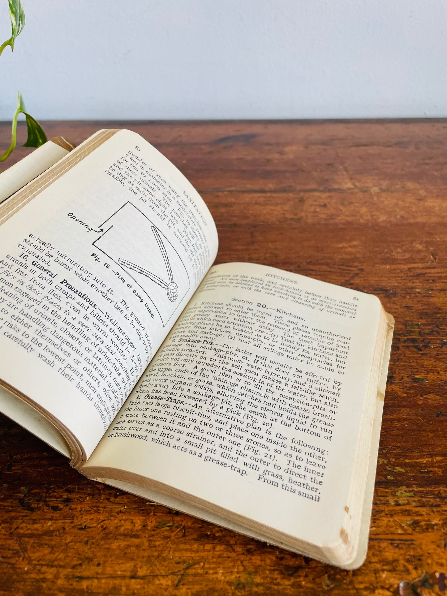 Antique WW1 1915 Imperial Army Series Camps, Billets, Cooking Ceremonial Hardcover Book